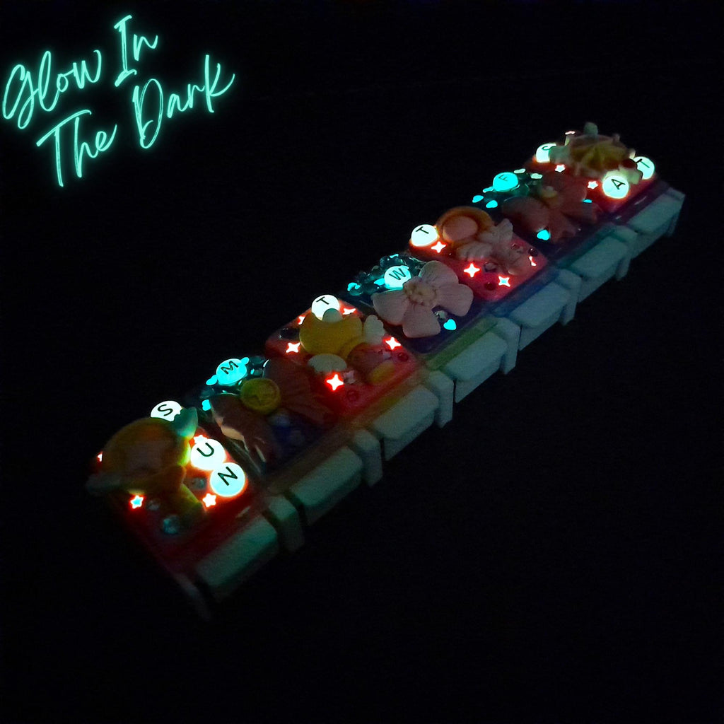 Magic Wands And Ribbons - Straight Pill Box