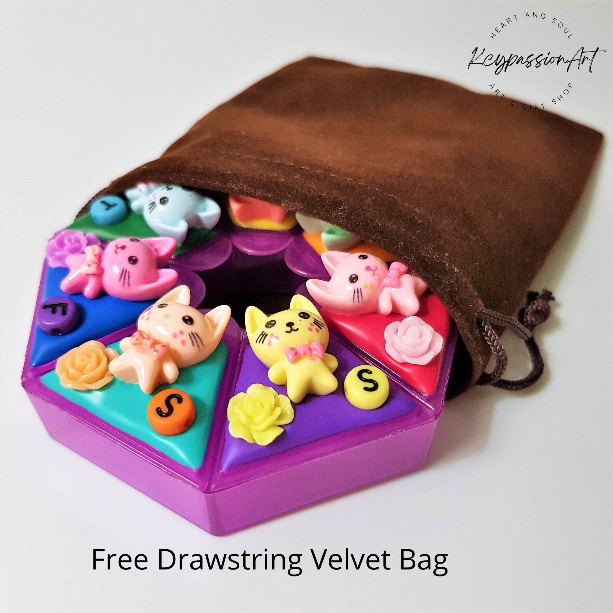 7-Tage-Pillenbox „United Kitten Cats“ für morgens und abends, Medikamenten- und Vitaminspender für 7 Tage, Pillendose für Tag und Nacht