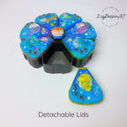 The Ocean Blue Sea - XL Pill Box