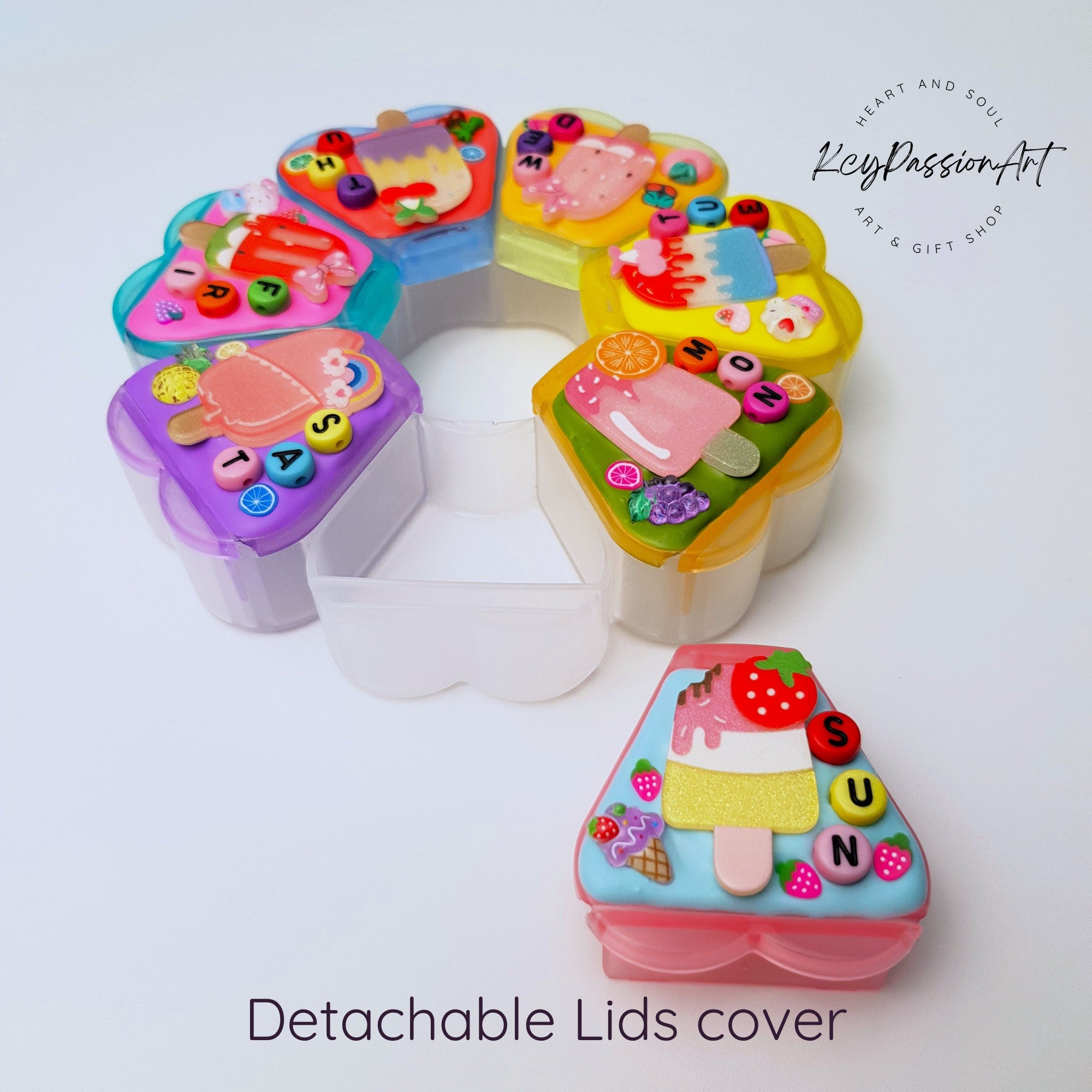 Ice Lolly & Popsicle -  XL Pill Box