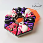 Mysterious Cats - Heptagon Pill Box