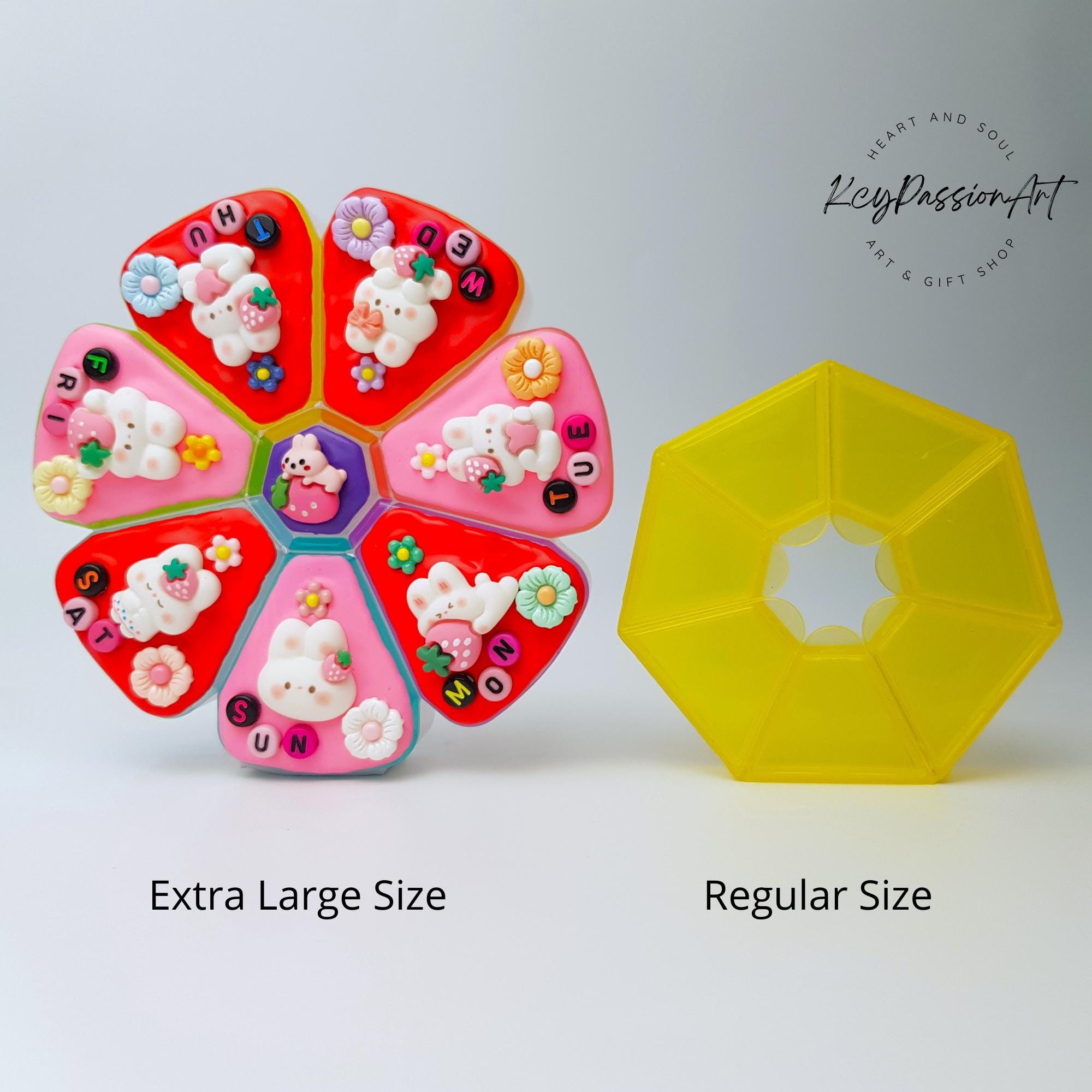 Bunny Berries - XL Pill Box