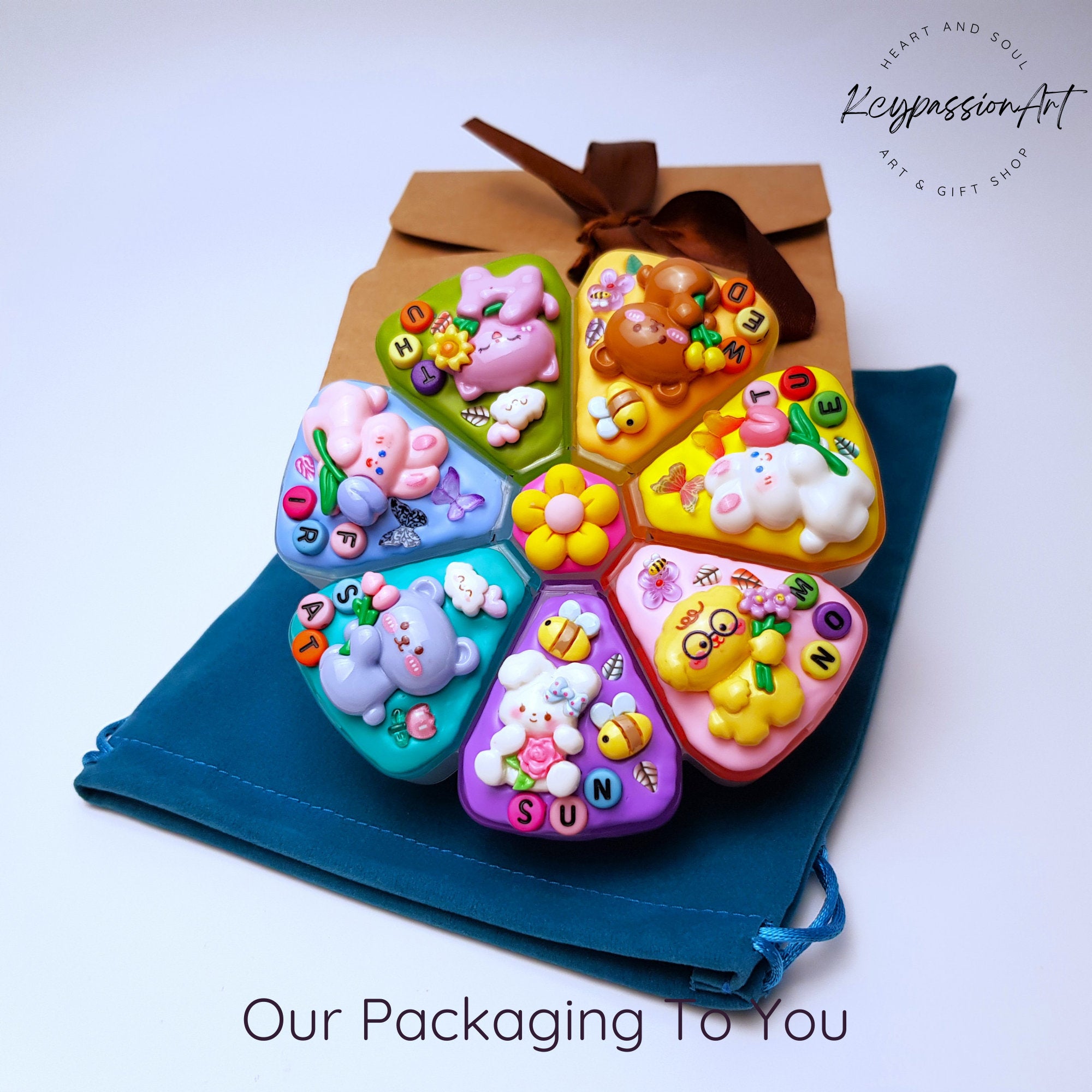 Playful Garden Friends - XL Pill Box