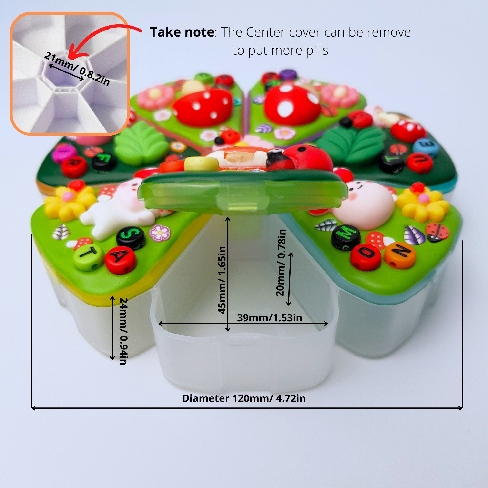 Mushroom Craze - XL Pill Box