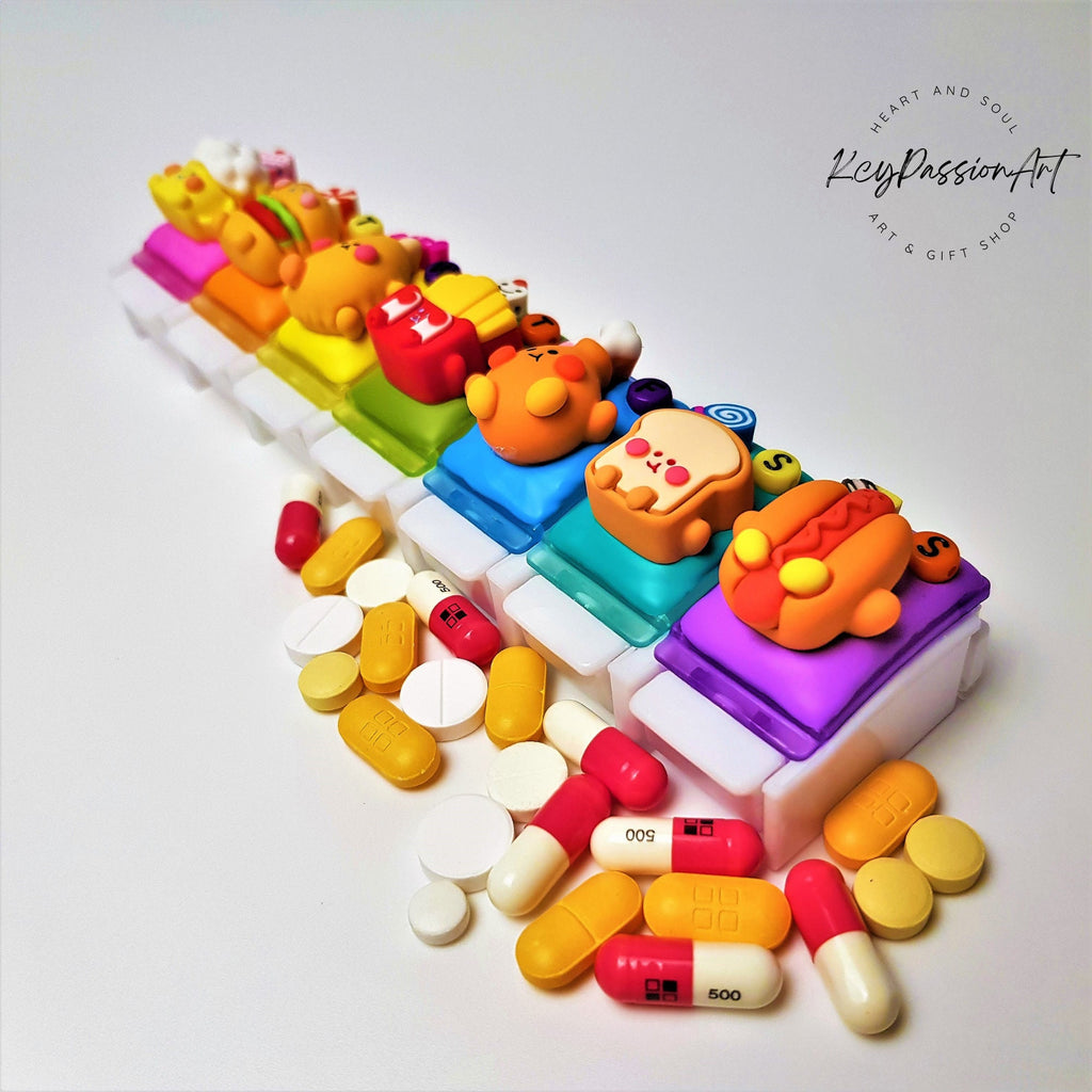 Food For Thought - Straight Pill Box