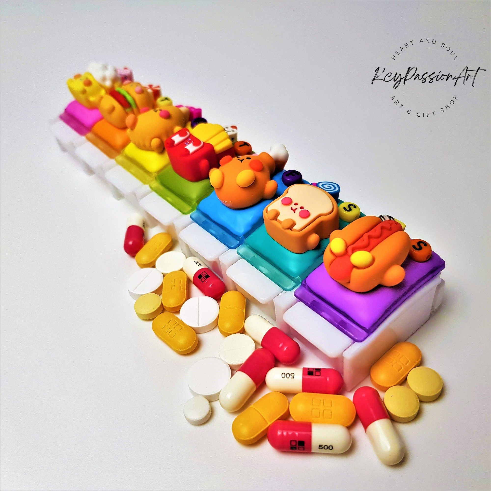 Food For Thought - Straight Pill Box