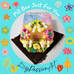 Fuzzy Buzzy Bees - Heptagon Pill Box