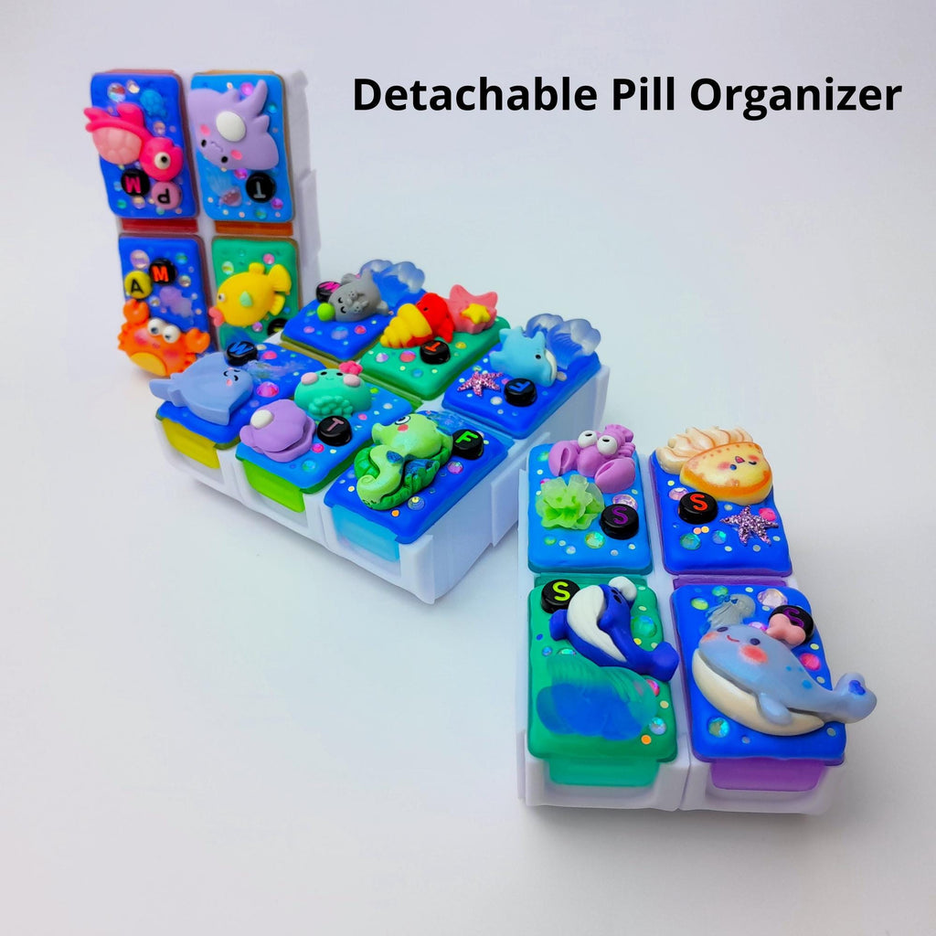 Under The Ocean - Detachable Pill Box