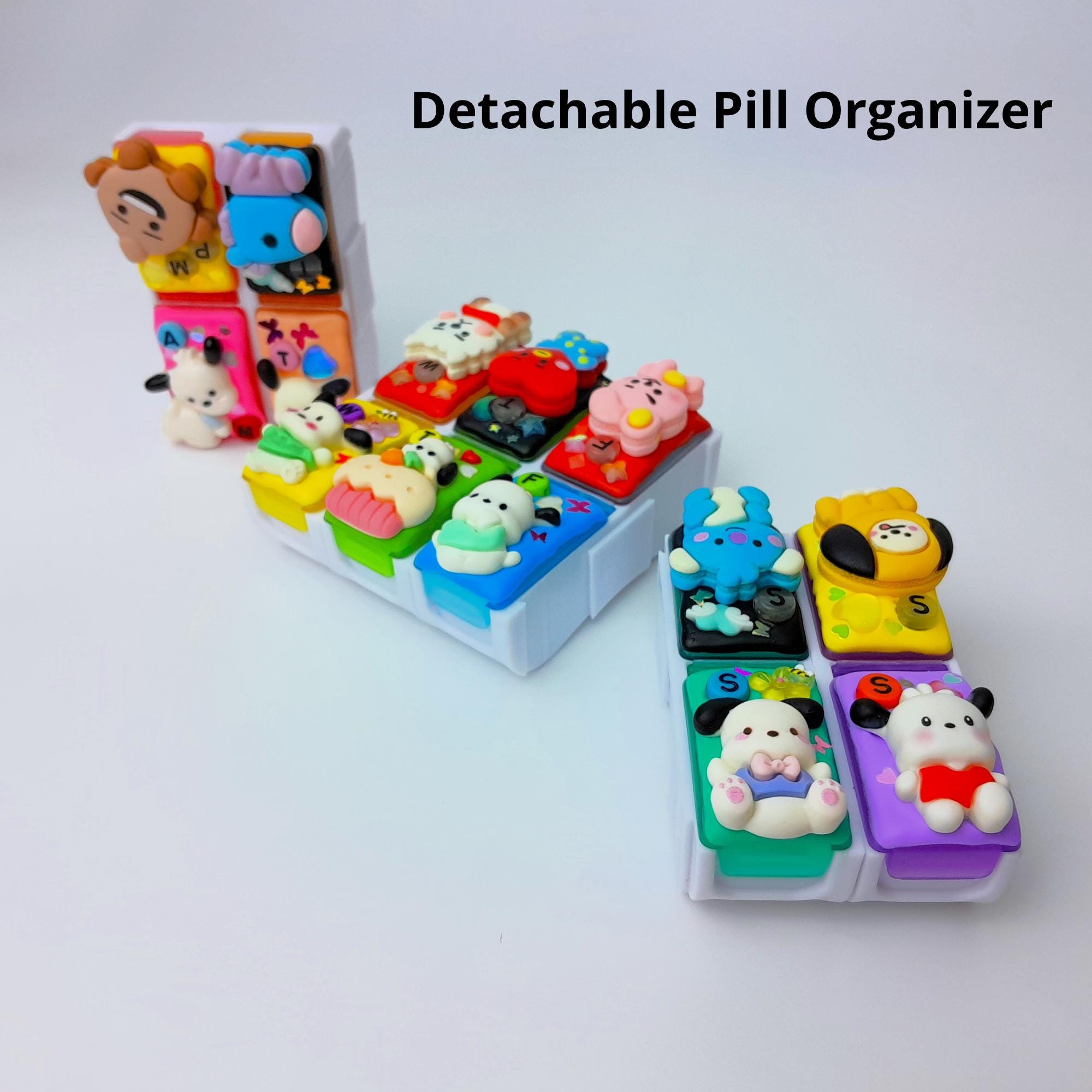 Morning & Night Buddies - Detachable Pill Box