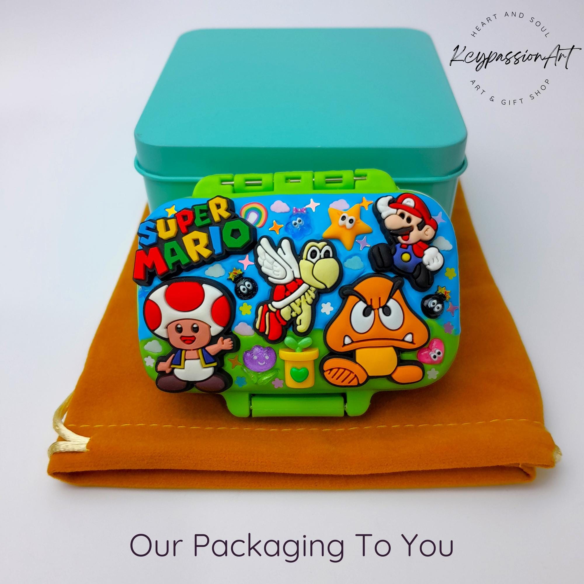 Gaming World 3-Grids Compartments Pill Box