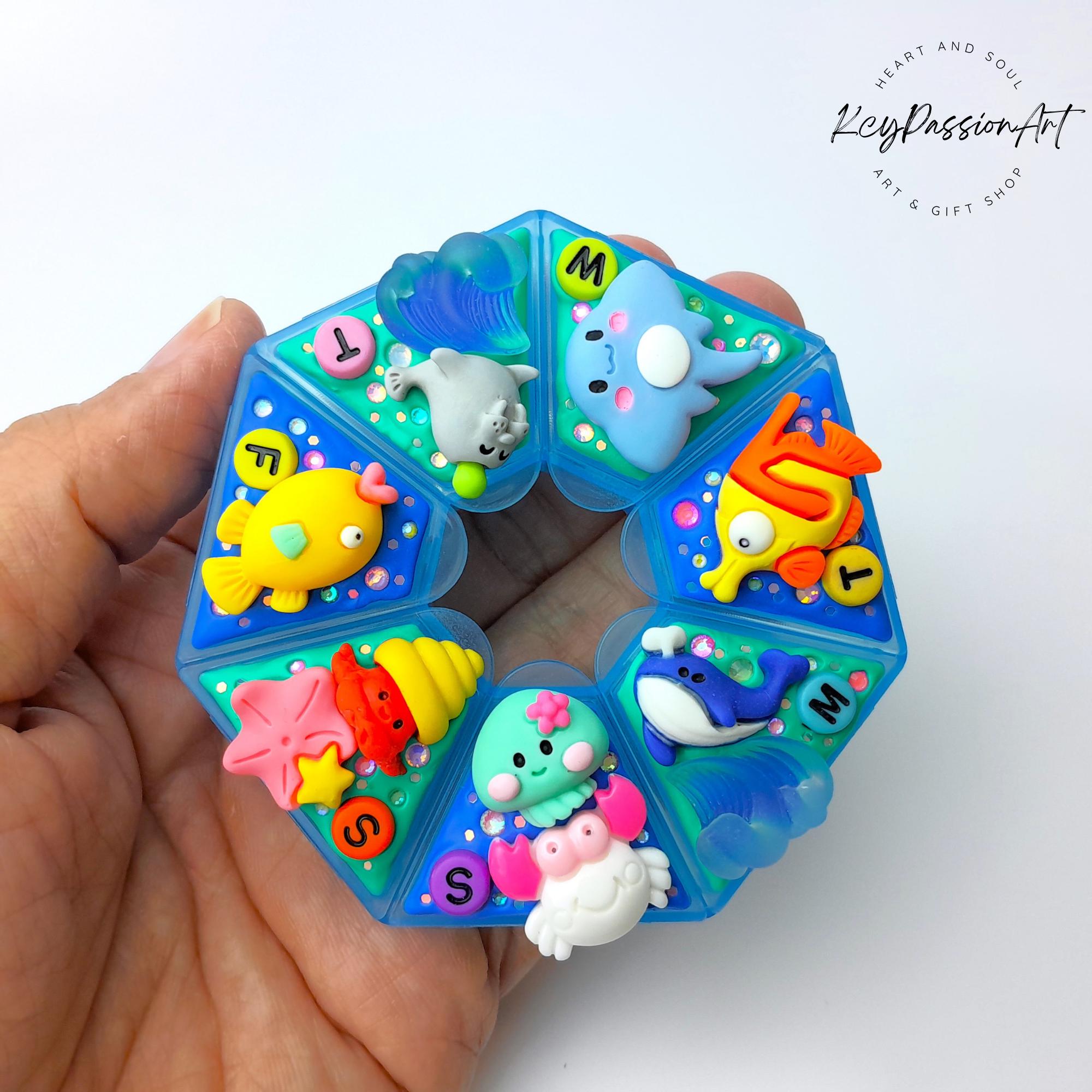 Under The Sea - Heptagon Pill Box