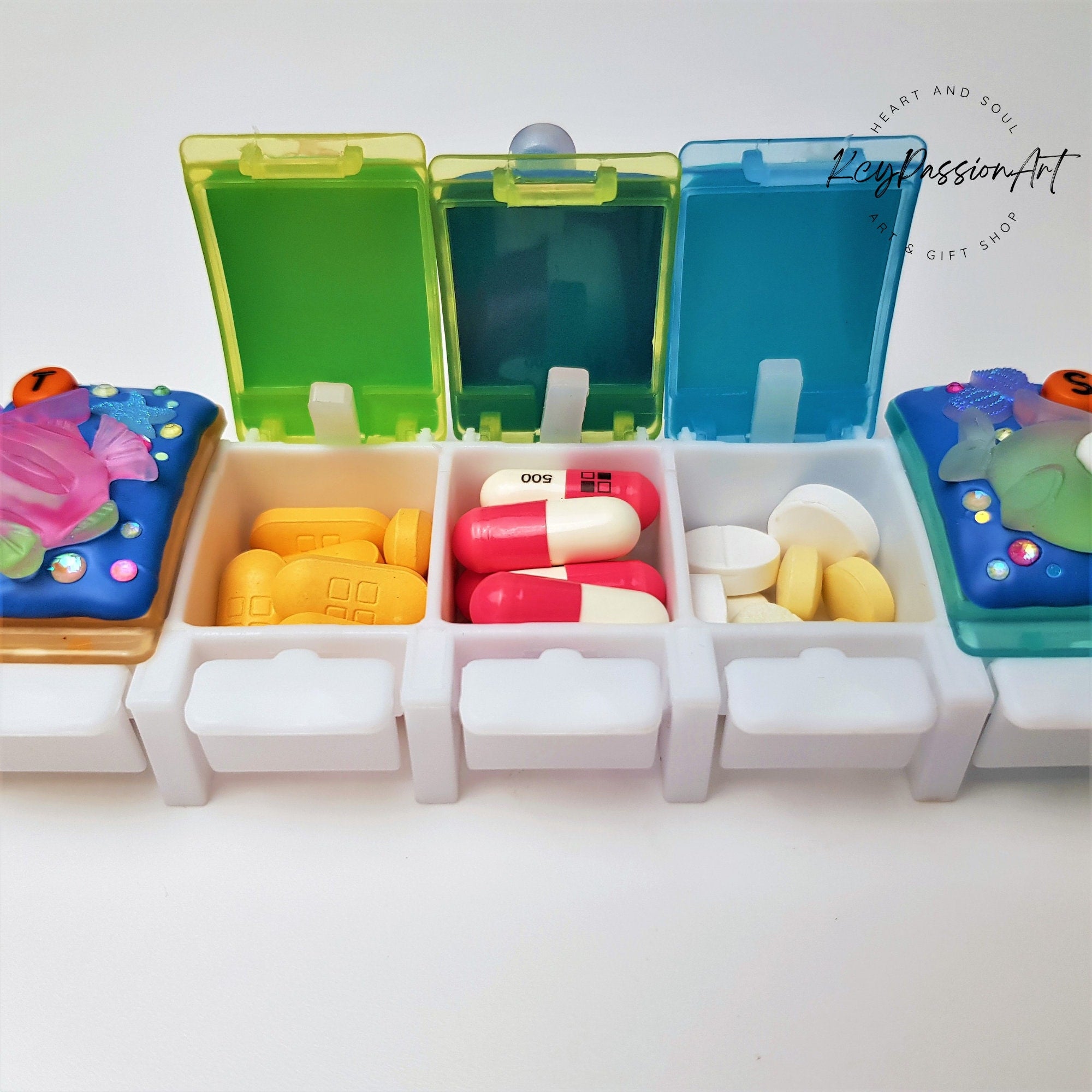 Love Marine Life - Straight Pill Box