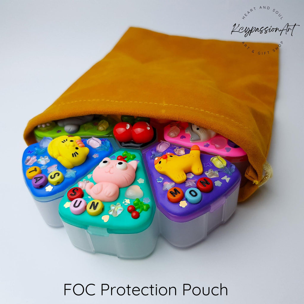 Kitty Cherry-ish You Decorated XL Pill Box