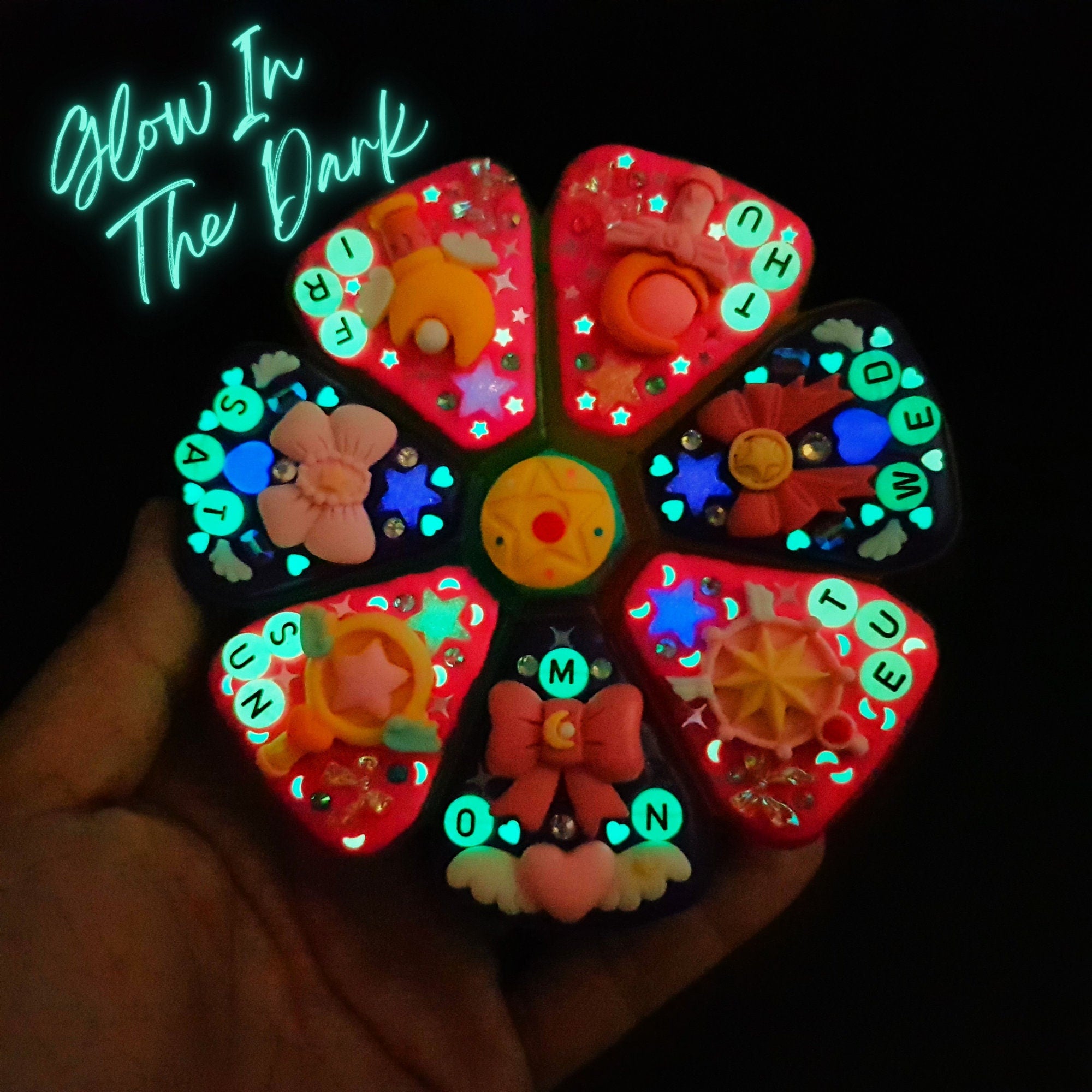 Magic wands & Ribbons - XL Pill Box