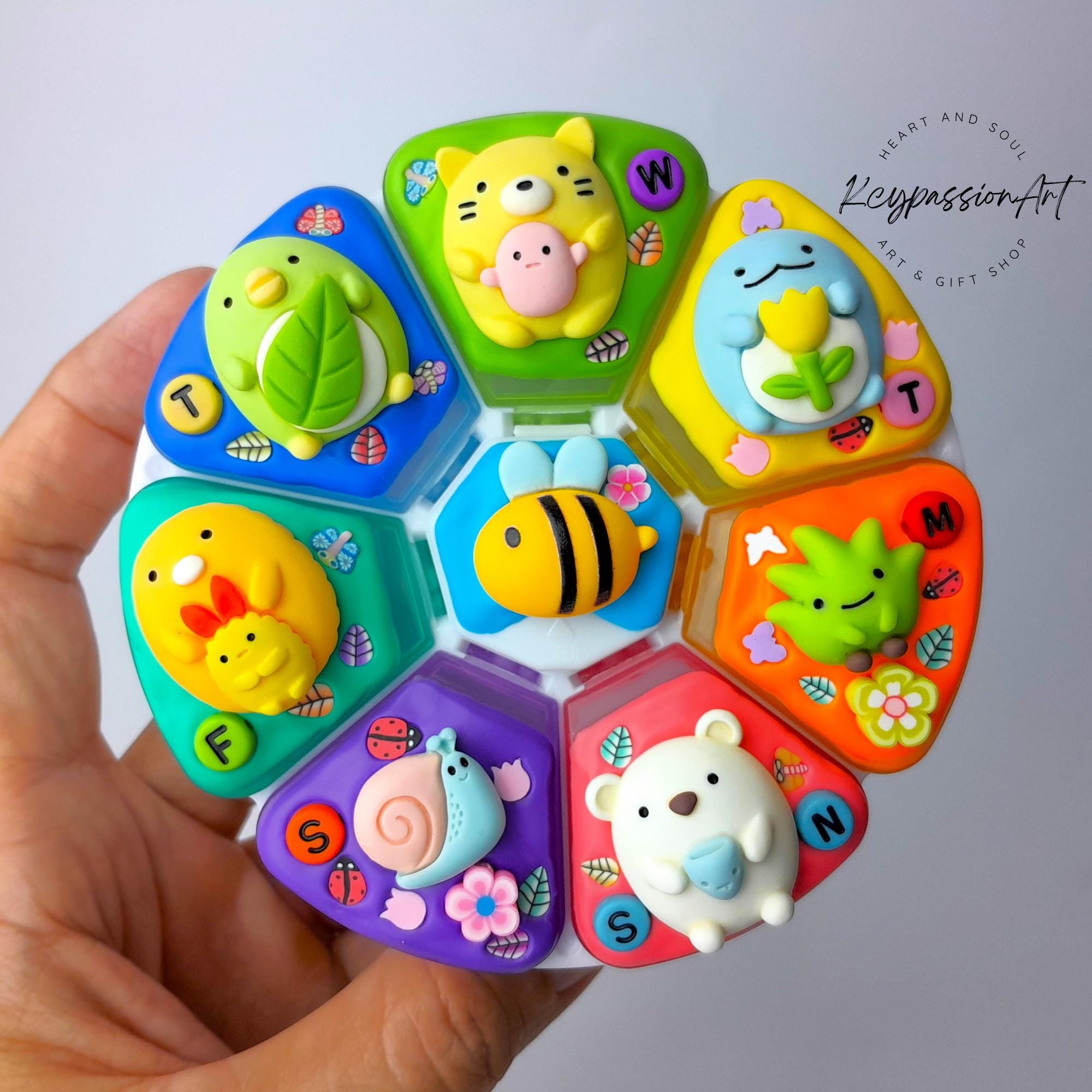 Blissful Garden - XL Pill Box