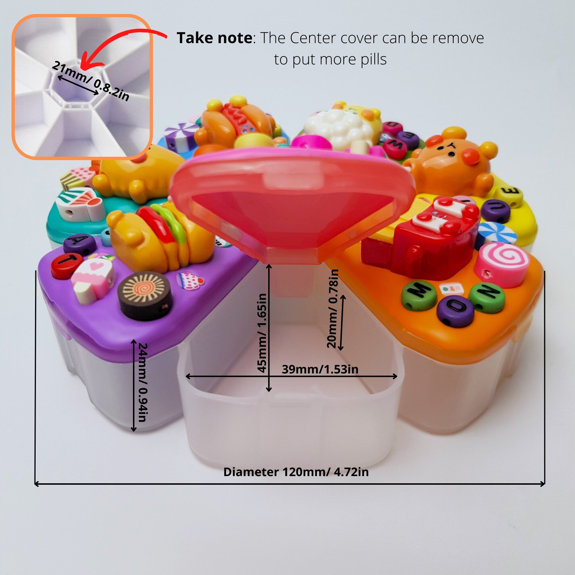 Food For Thought - XL Pill Box