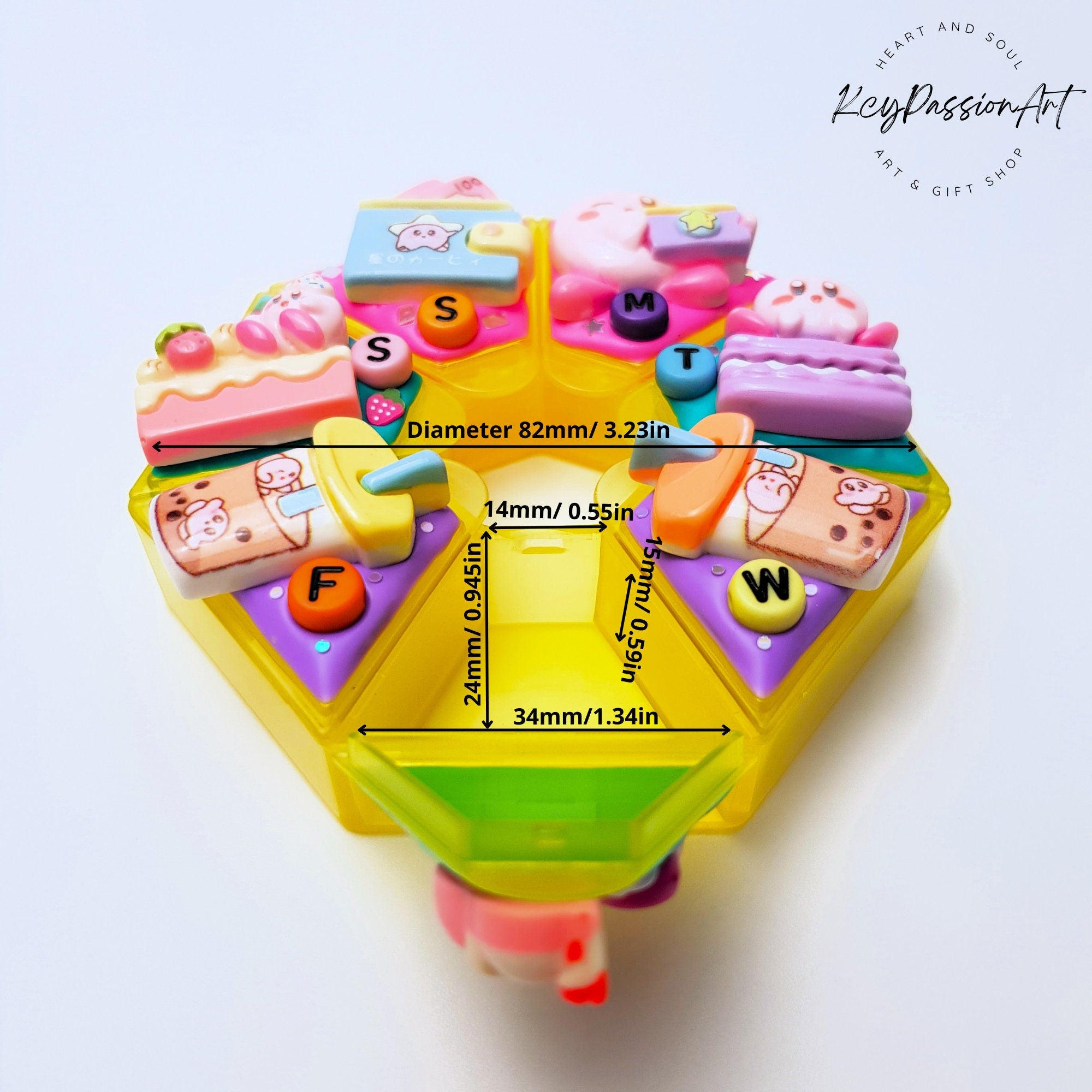 Kirby Daily Fun - Heptagon Pill Box