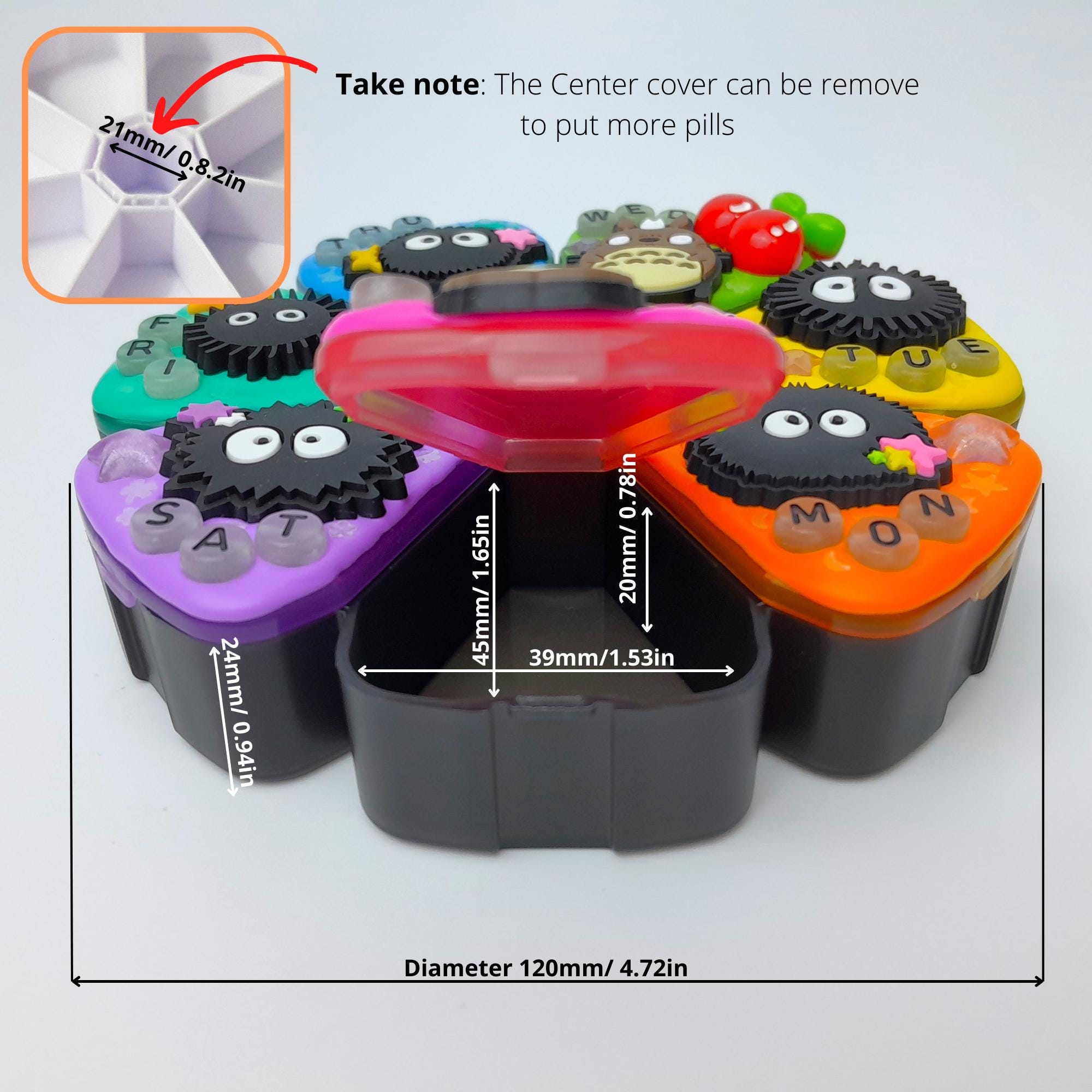 My Rainbow Friends - XL Pill Box