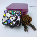 Cute & Playful Starry Night - Single Pill Box