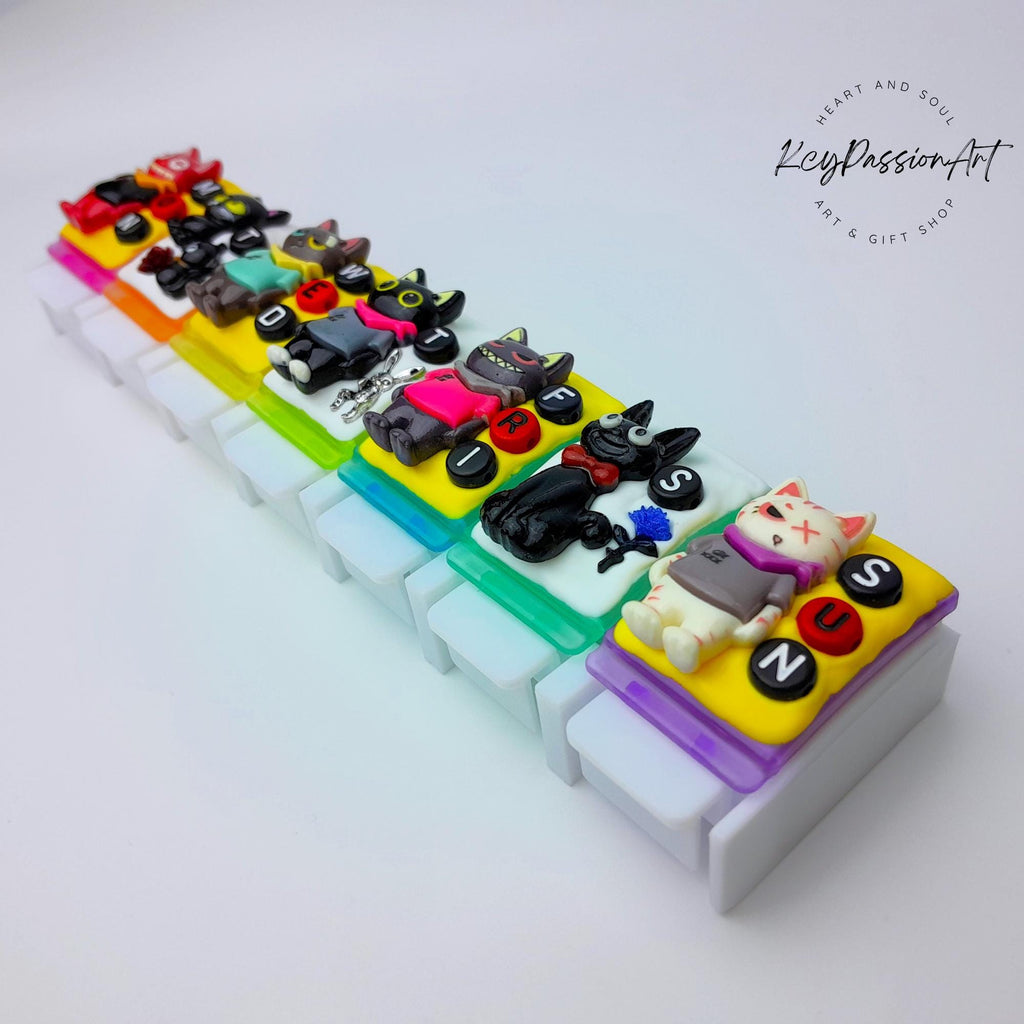 Cool Cats - Straight Pill Box