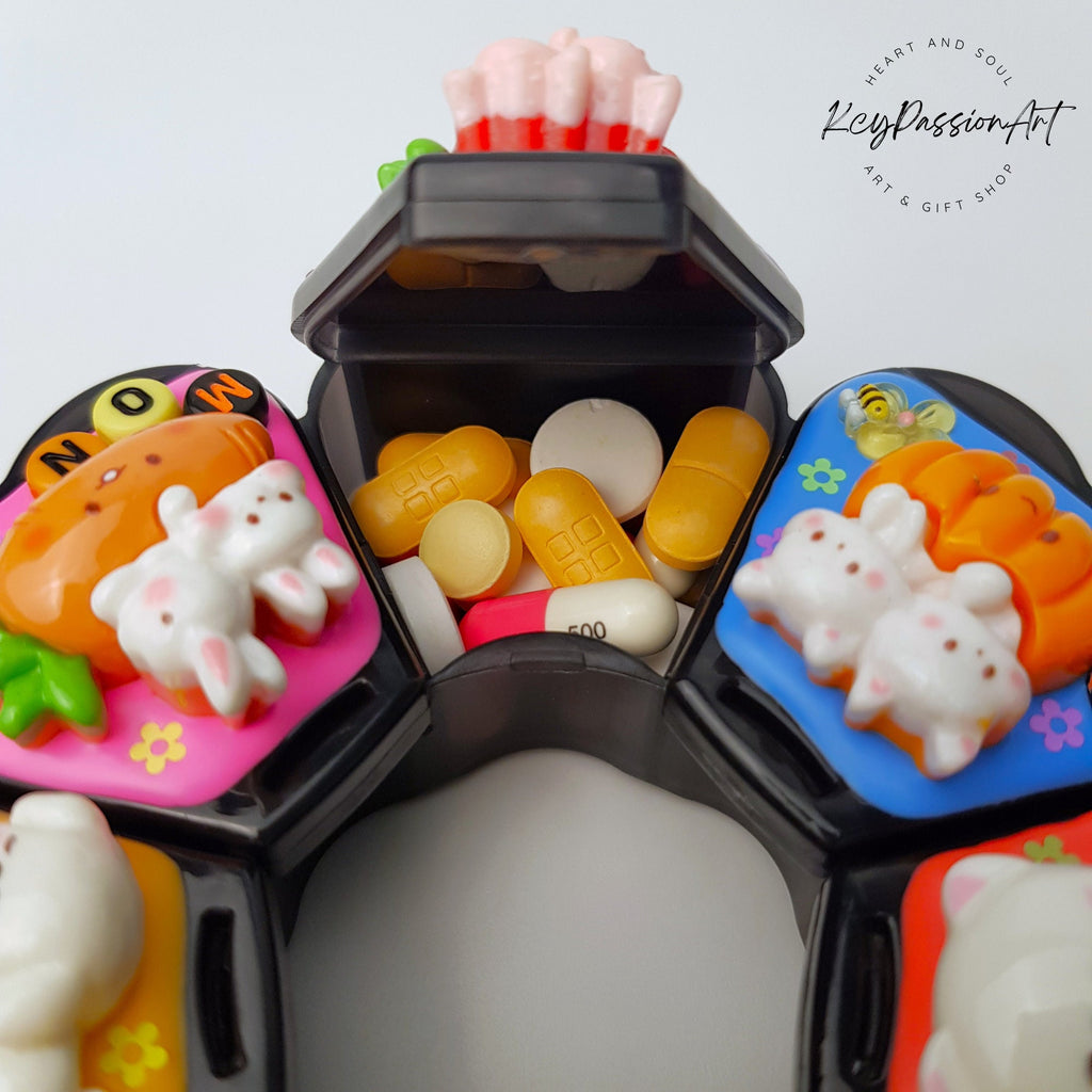 Fruits And Vegetables - XL Pill Box