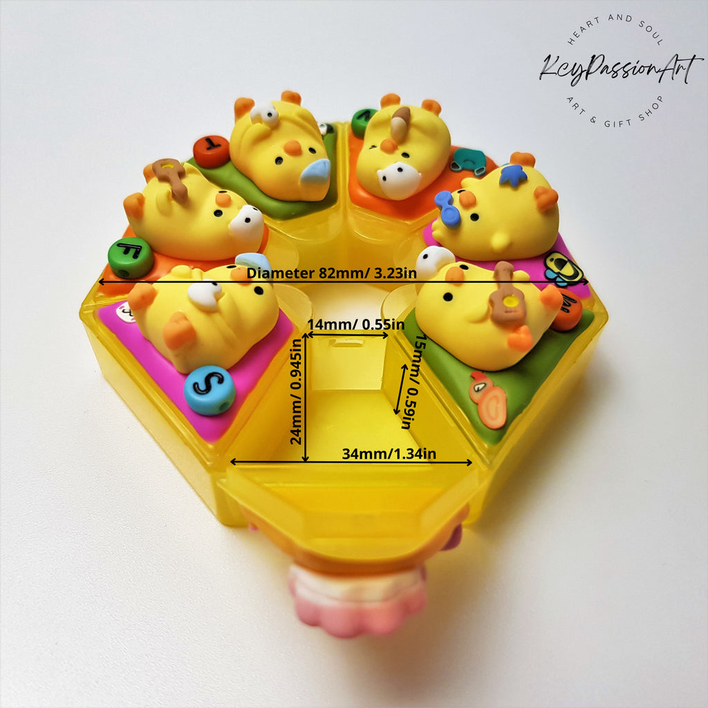 Chicky Fun Farm - Heptagon Pill Box