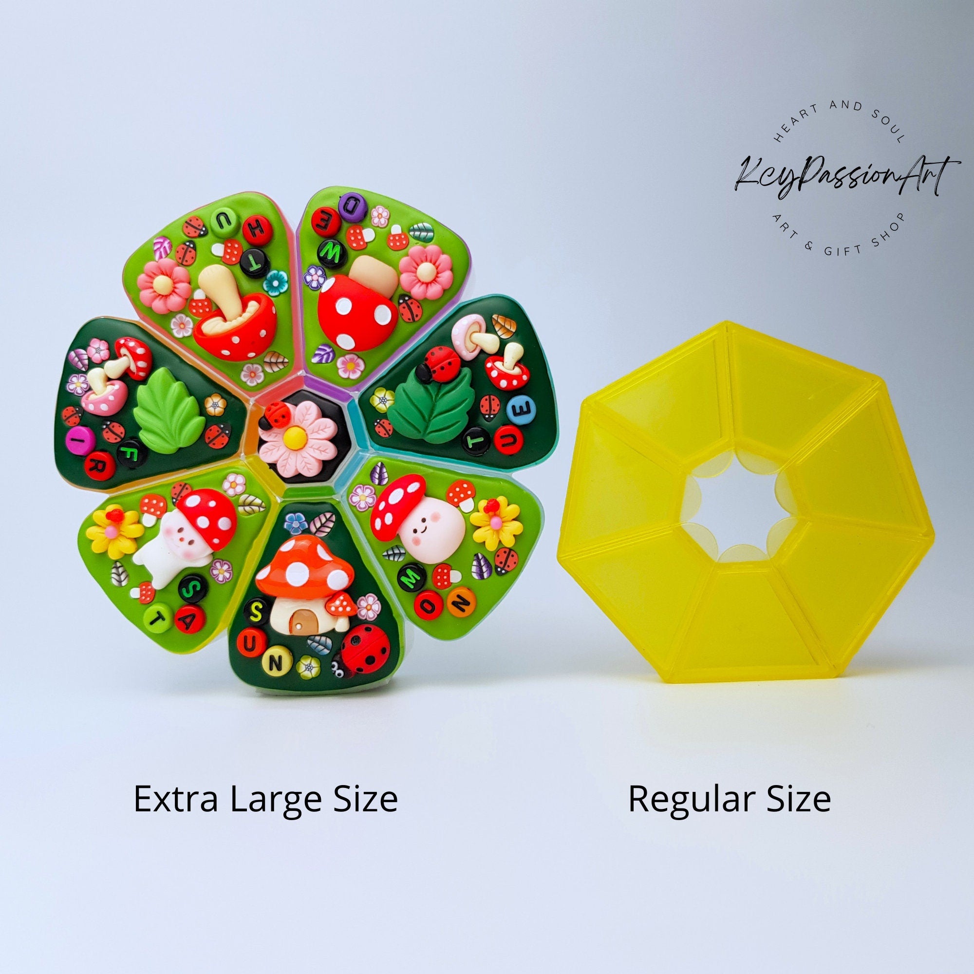 Mushroom Craze - XL Pill Box