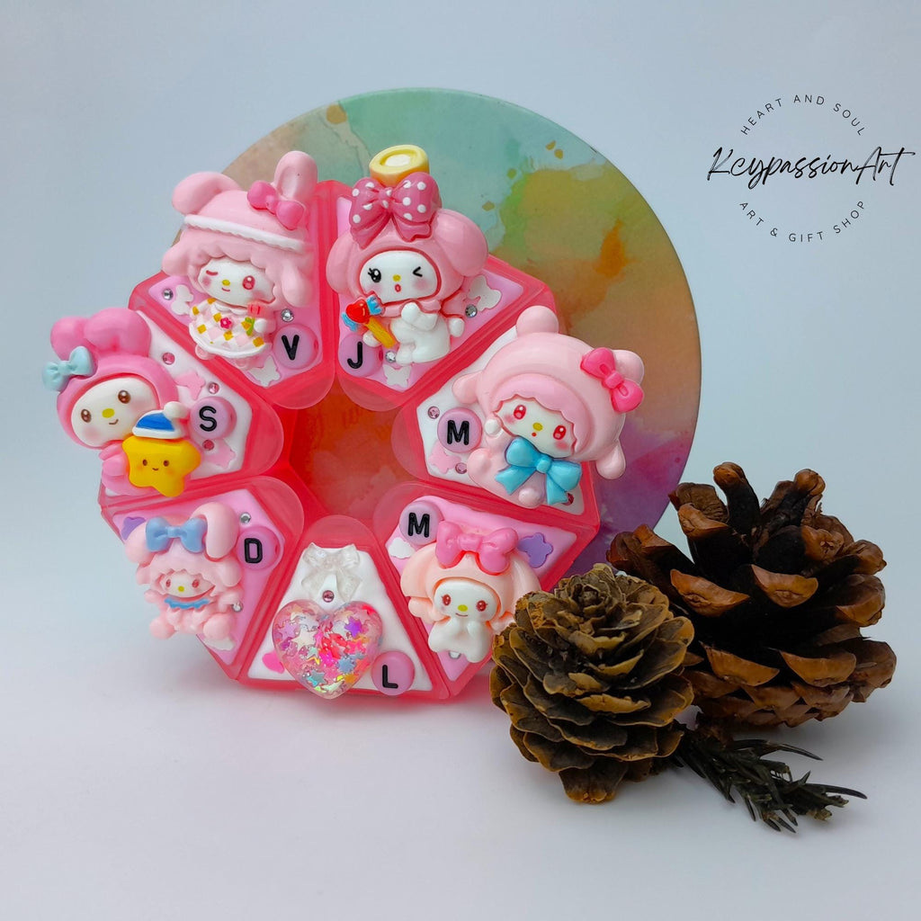 Cute Bestie - Heptagon Pill Box