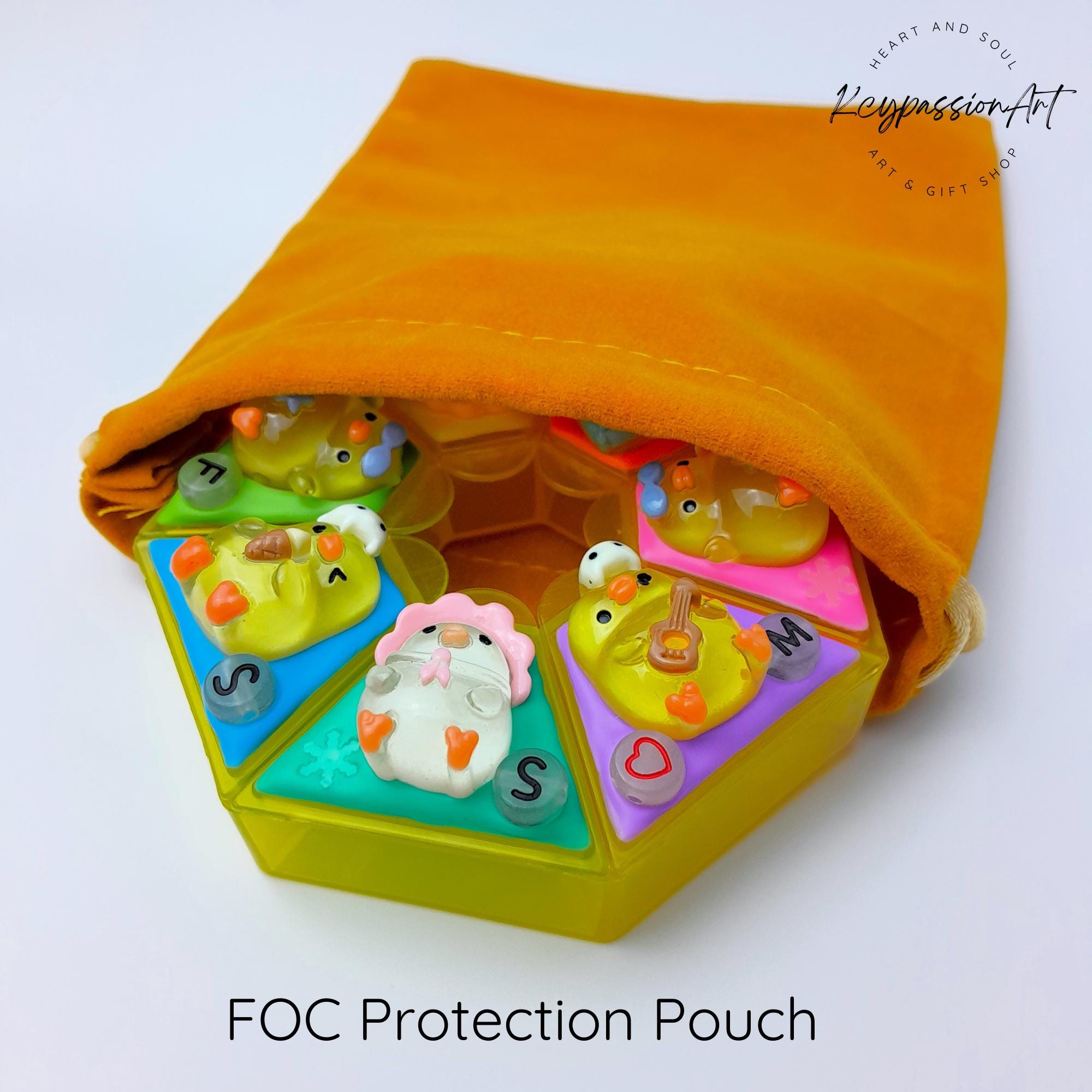 Winter Chicky Chick - Heptagon Pill Box