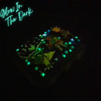 Pillenbox zum Aufklappen und Falten „Mein Lieblingsfilm“, geeignet für Nahrungsergänzungsmittel, Vitamine und Medikamente, Tages- und Nachtpillenbox