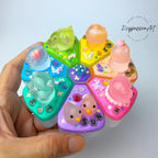 Cute Glowy Piggy - XL Pill Box