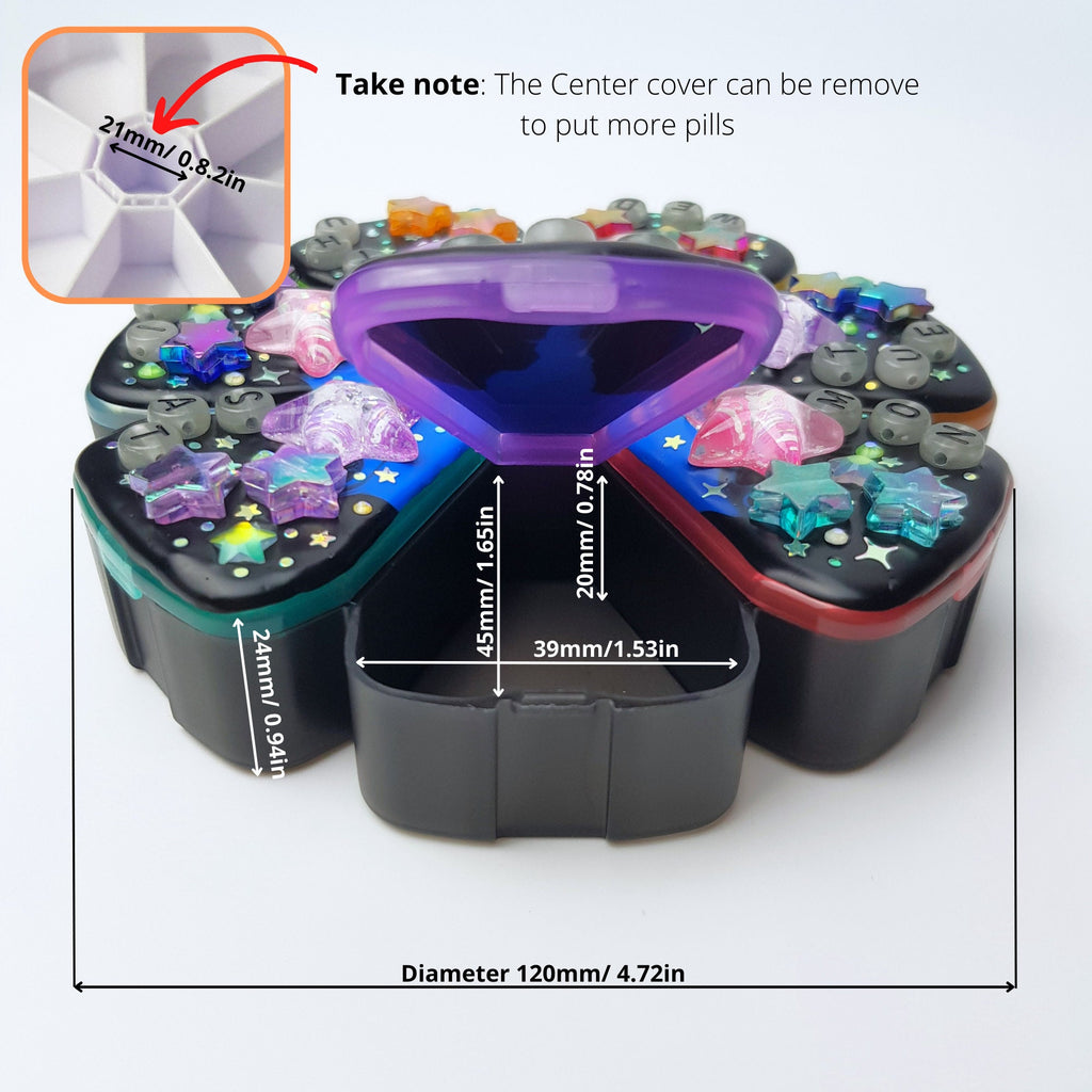 Celestial Star - XL Pill Box