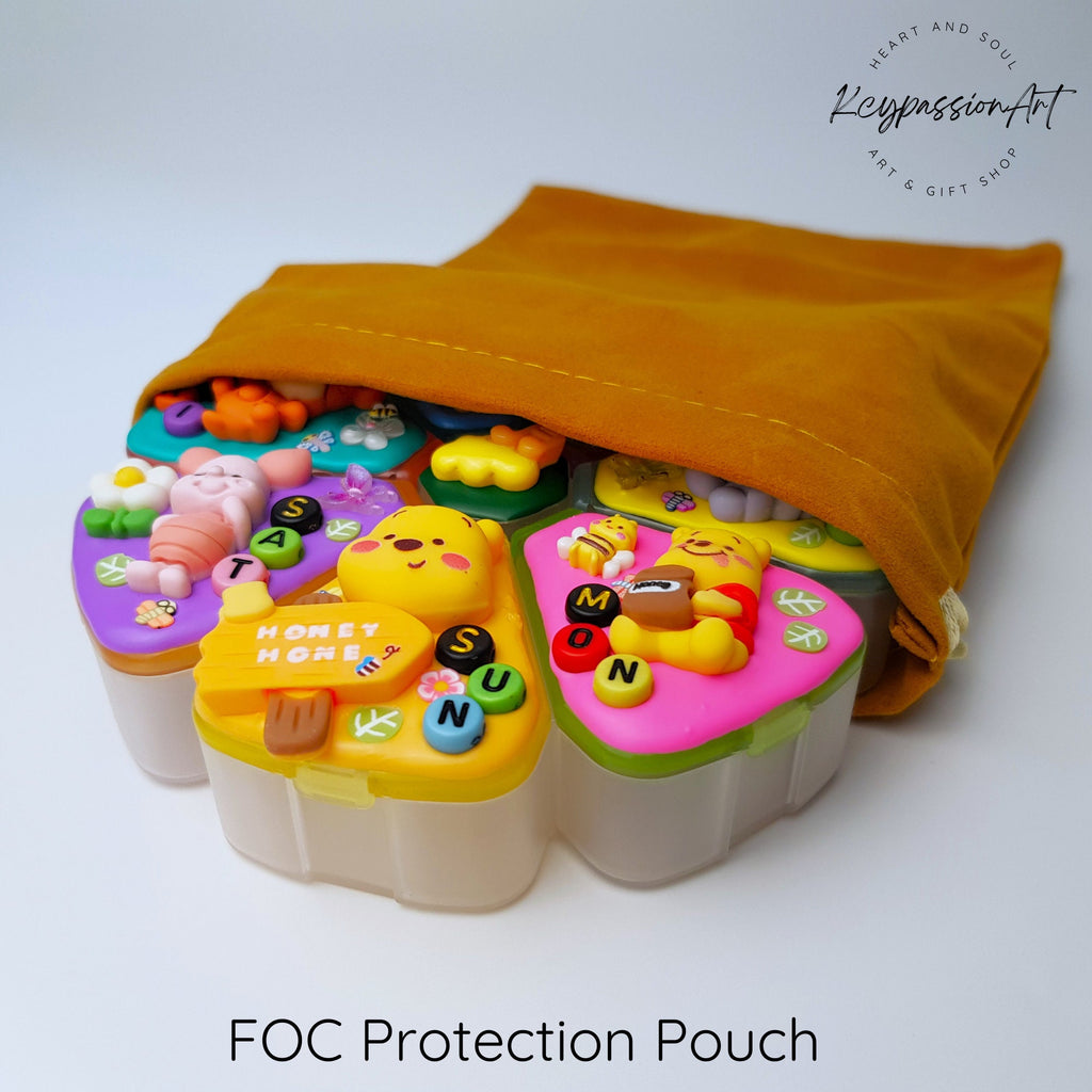 Honey Bear & Friends -XL Pill Box