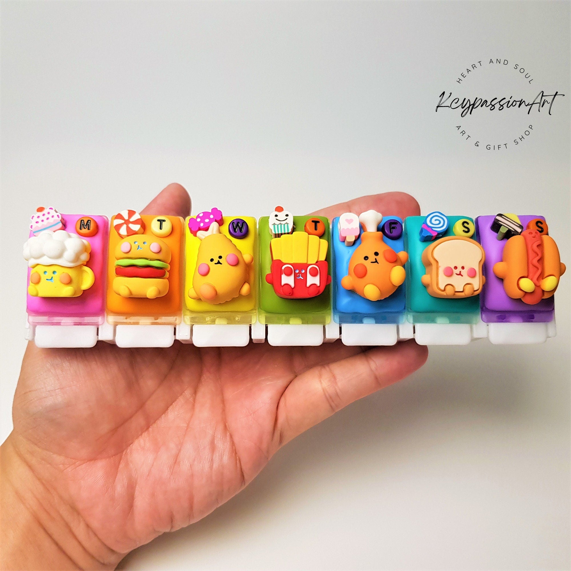 Food For Thought - Straight Pill Box