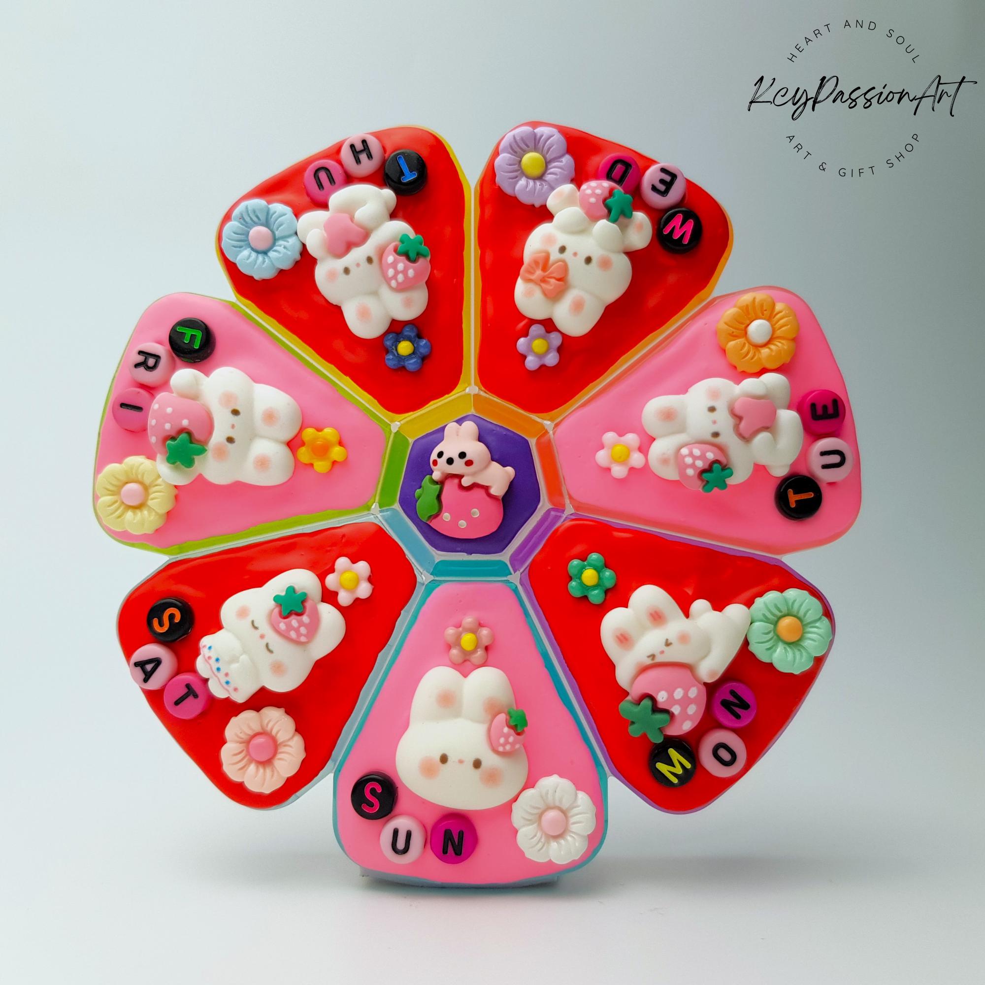 Bunny Berries - XL Pill Box