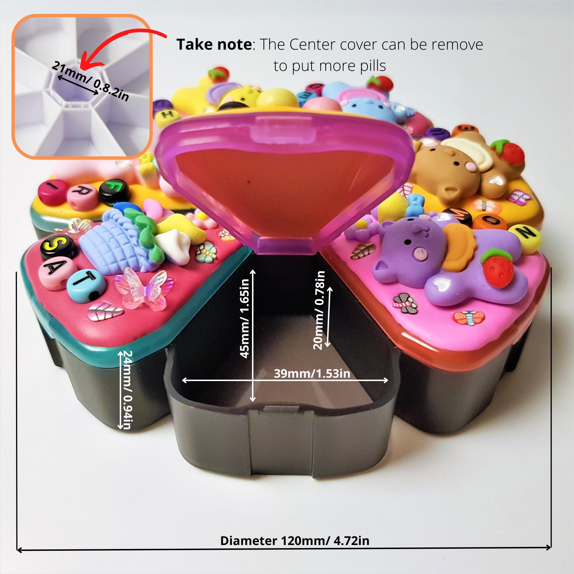 Joyful Cats - XL Pill Box