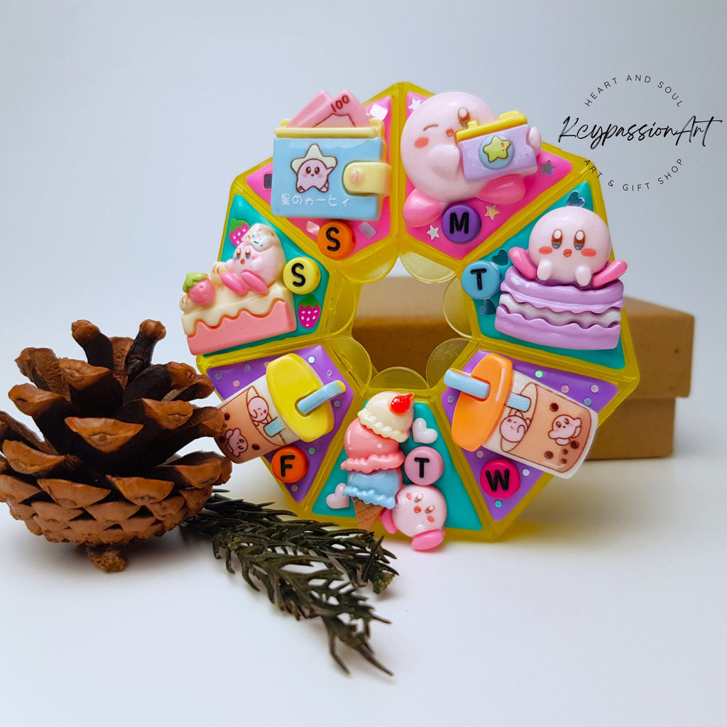 Kirby Daily Fun - Heptagon Pill Box