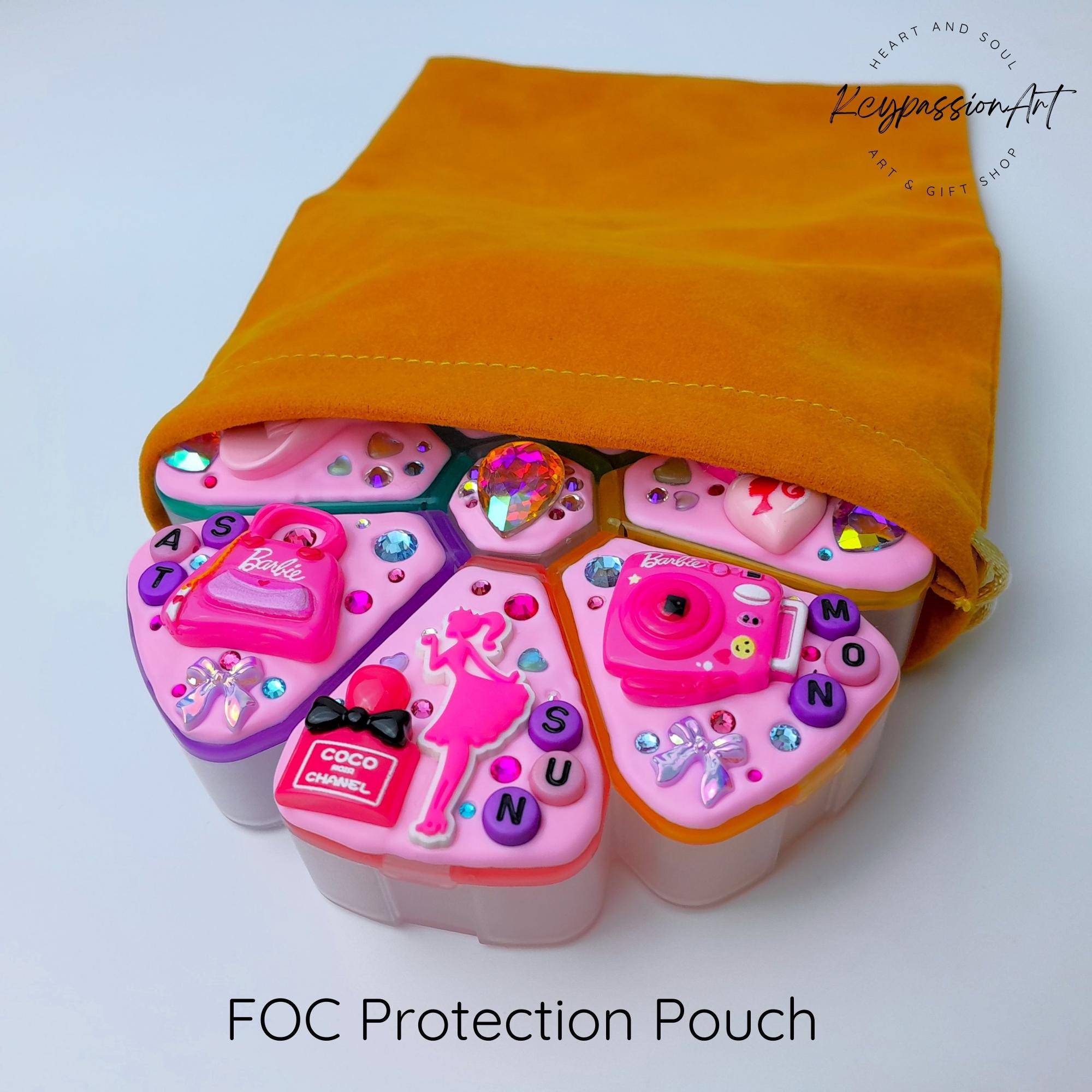 Pink And Girlie - XL Pill Box