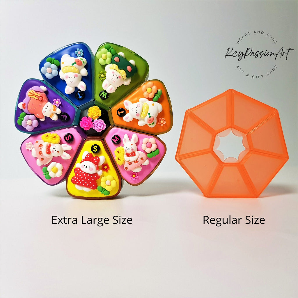 Bunny Wonderland - XL Pill Box