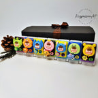 Kawaii Cheeky Monsters - Straight Pill Box