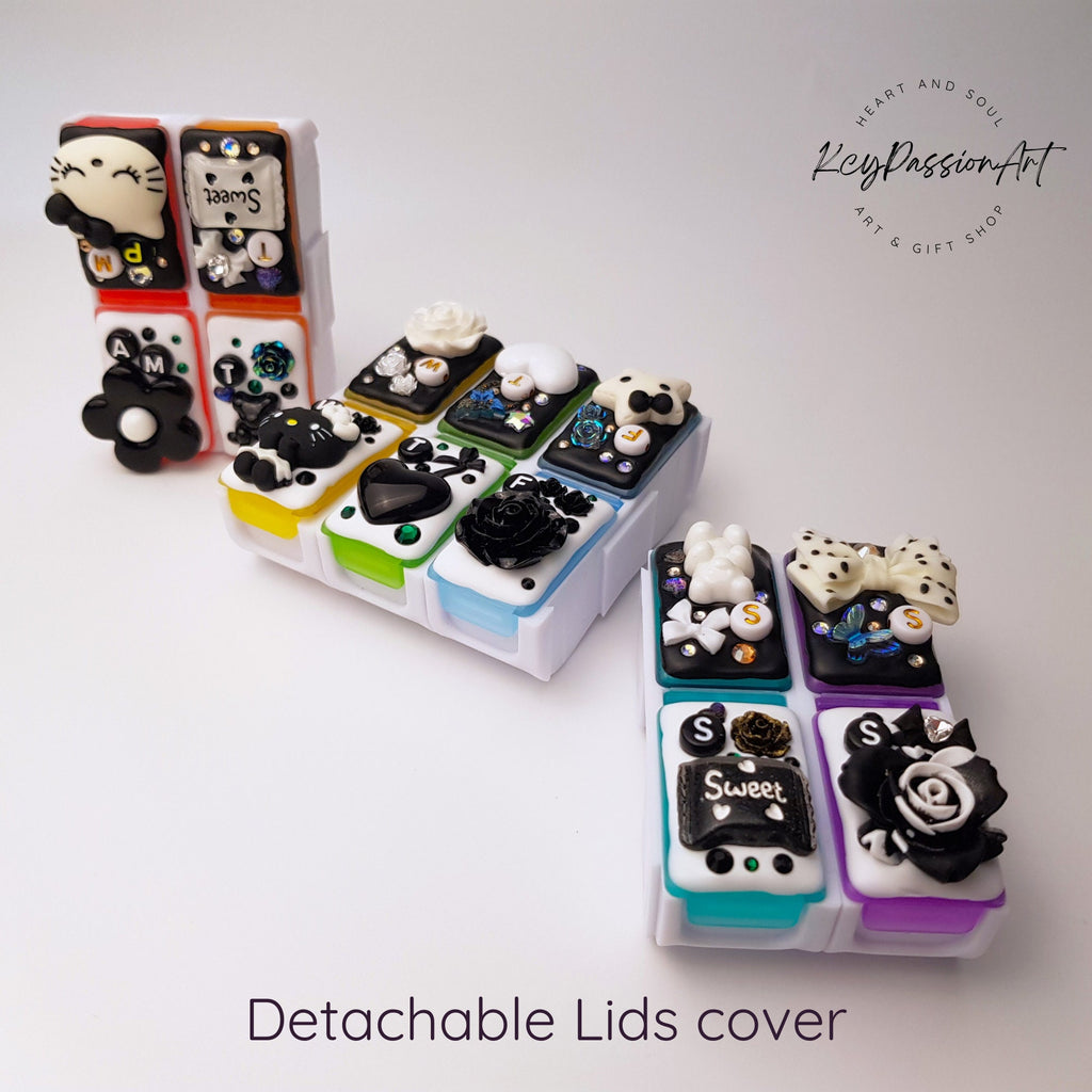 Goth And Kitty - Detachable Pill Box