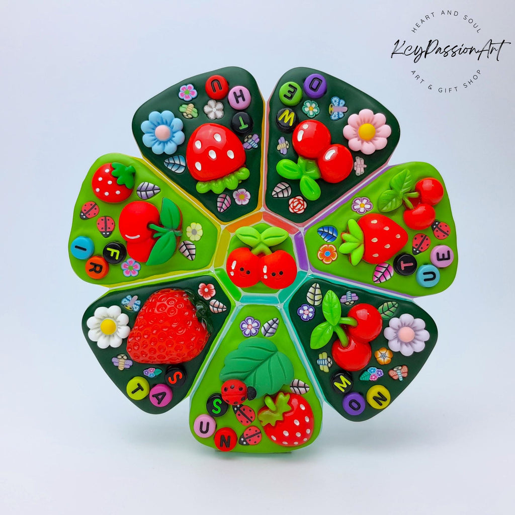 Strawberries & Cherries - XL Pill Box