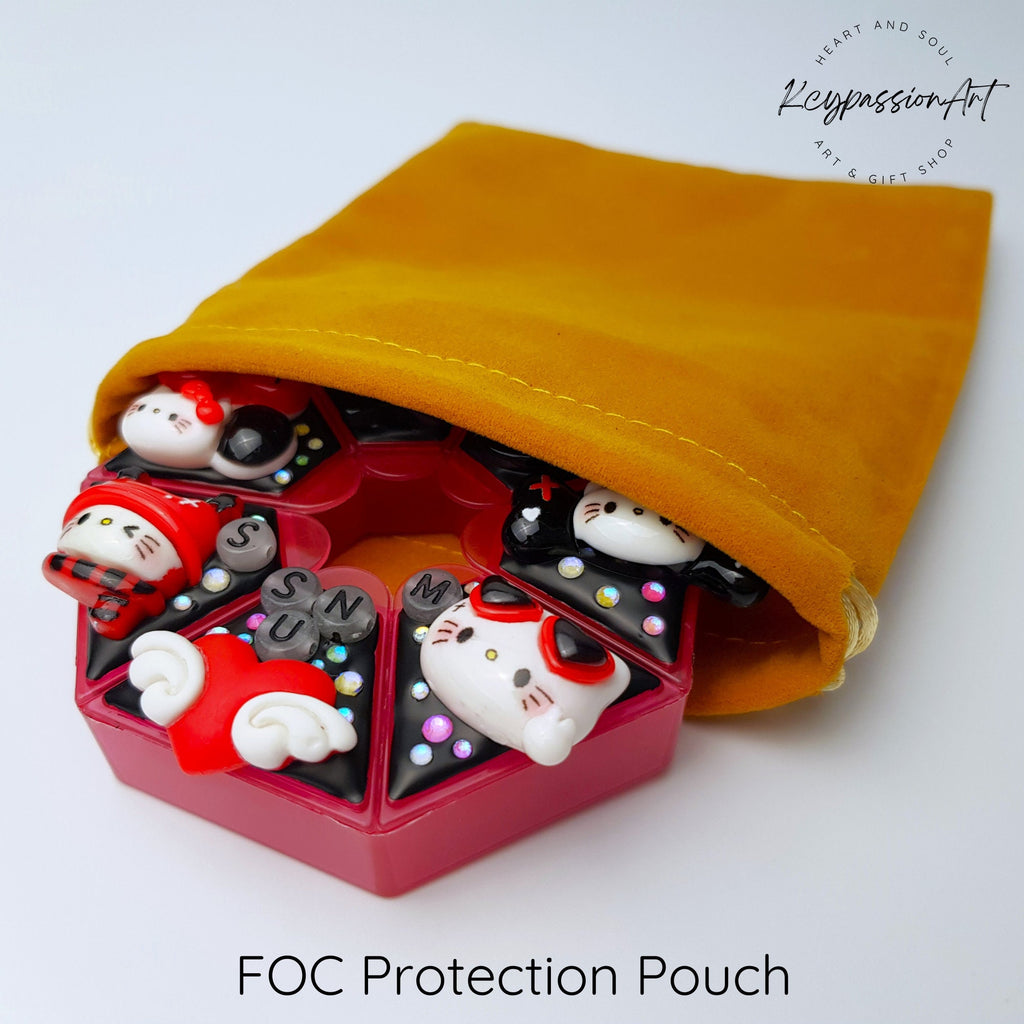 Truly Madly Deeply - Heptagon Pill Box