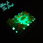 Pillendose mit niedlichem, pummeligem weißen Welpenmotiv, 10 Fächern, zum Aufklappen und Aufklappen