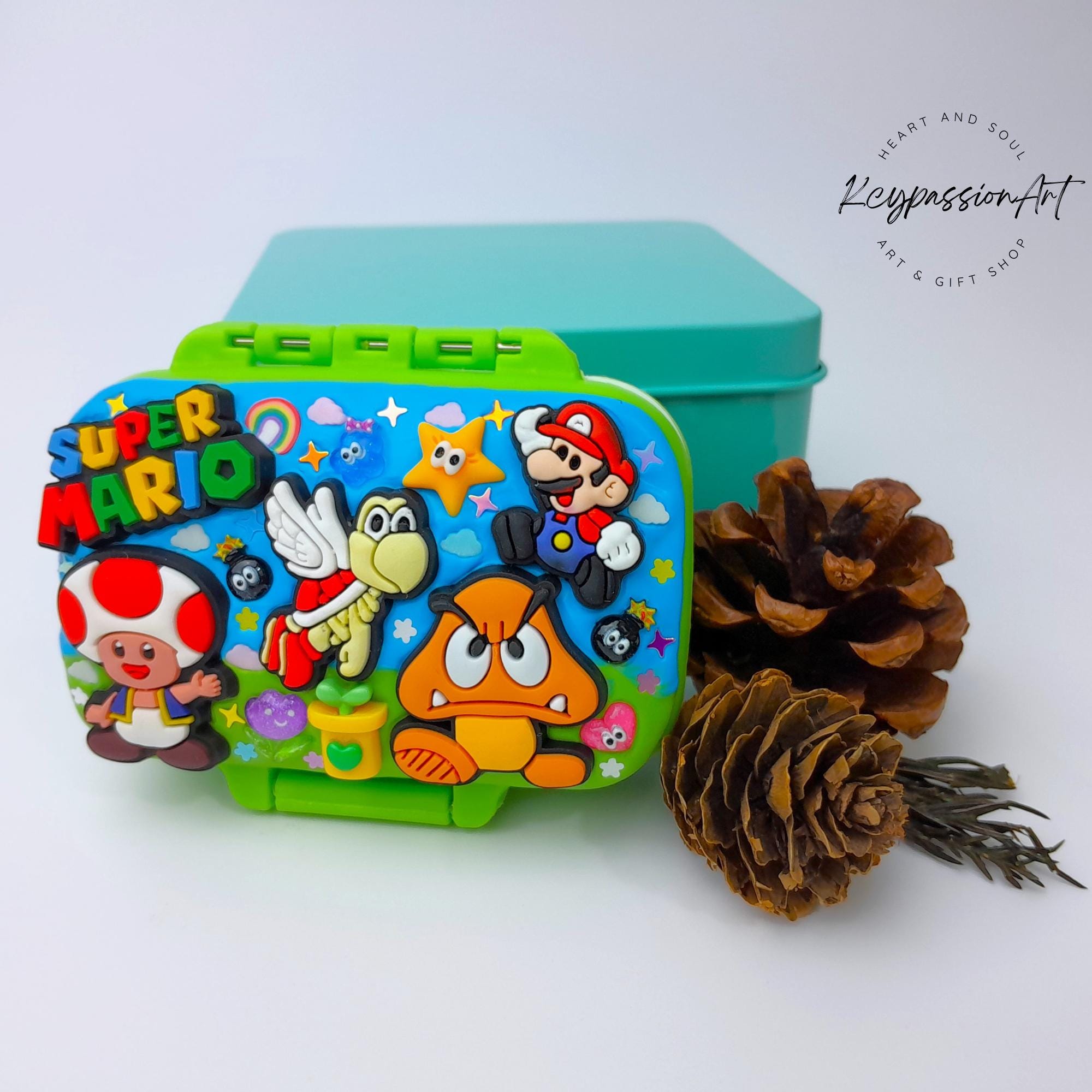 Gaming World 3-Grids Compartments Pill Box