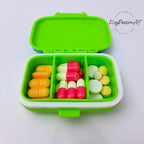 Pillendose mit 3 Fächern für Gaming World