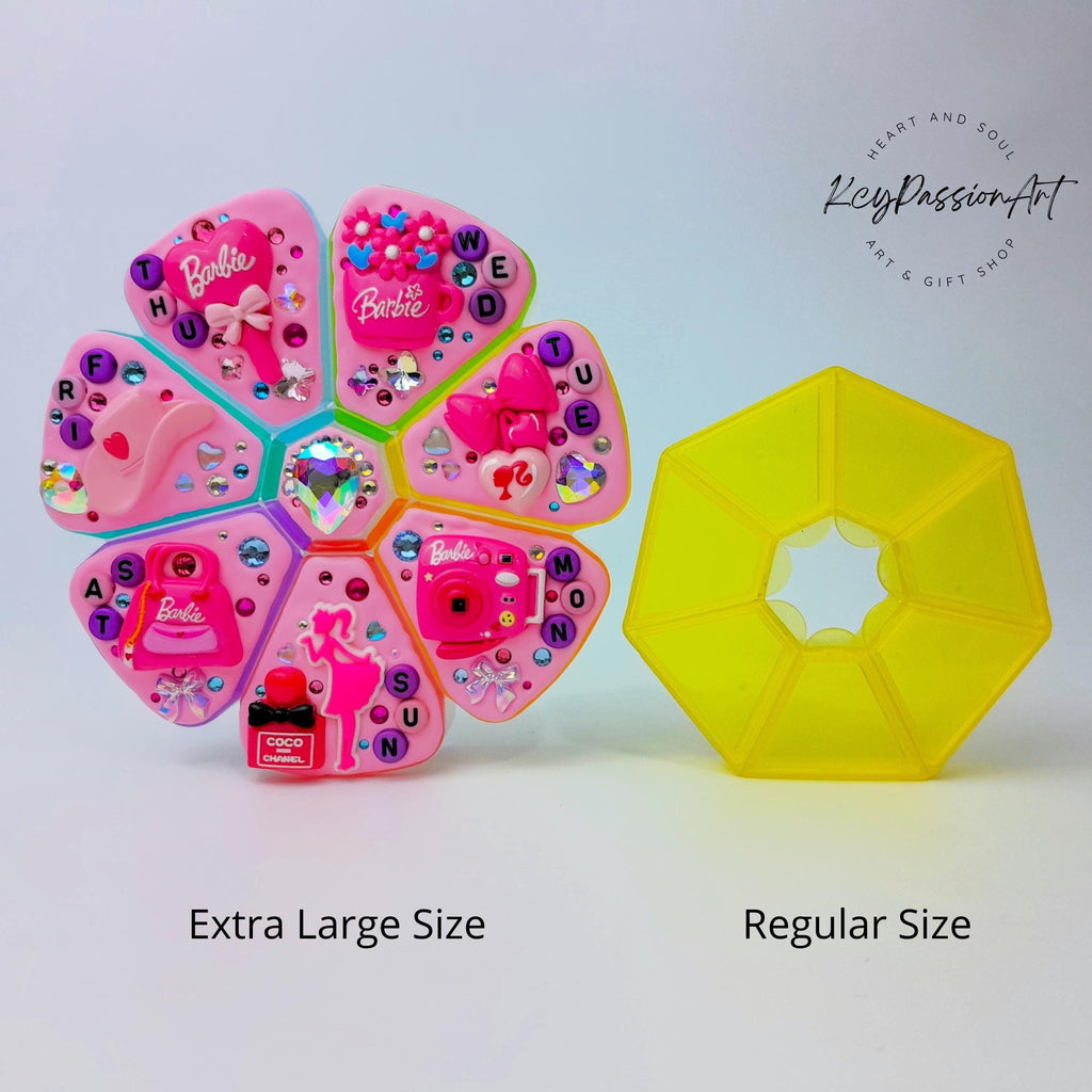 Pink And Girlie - XL Pill Box