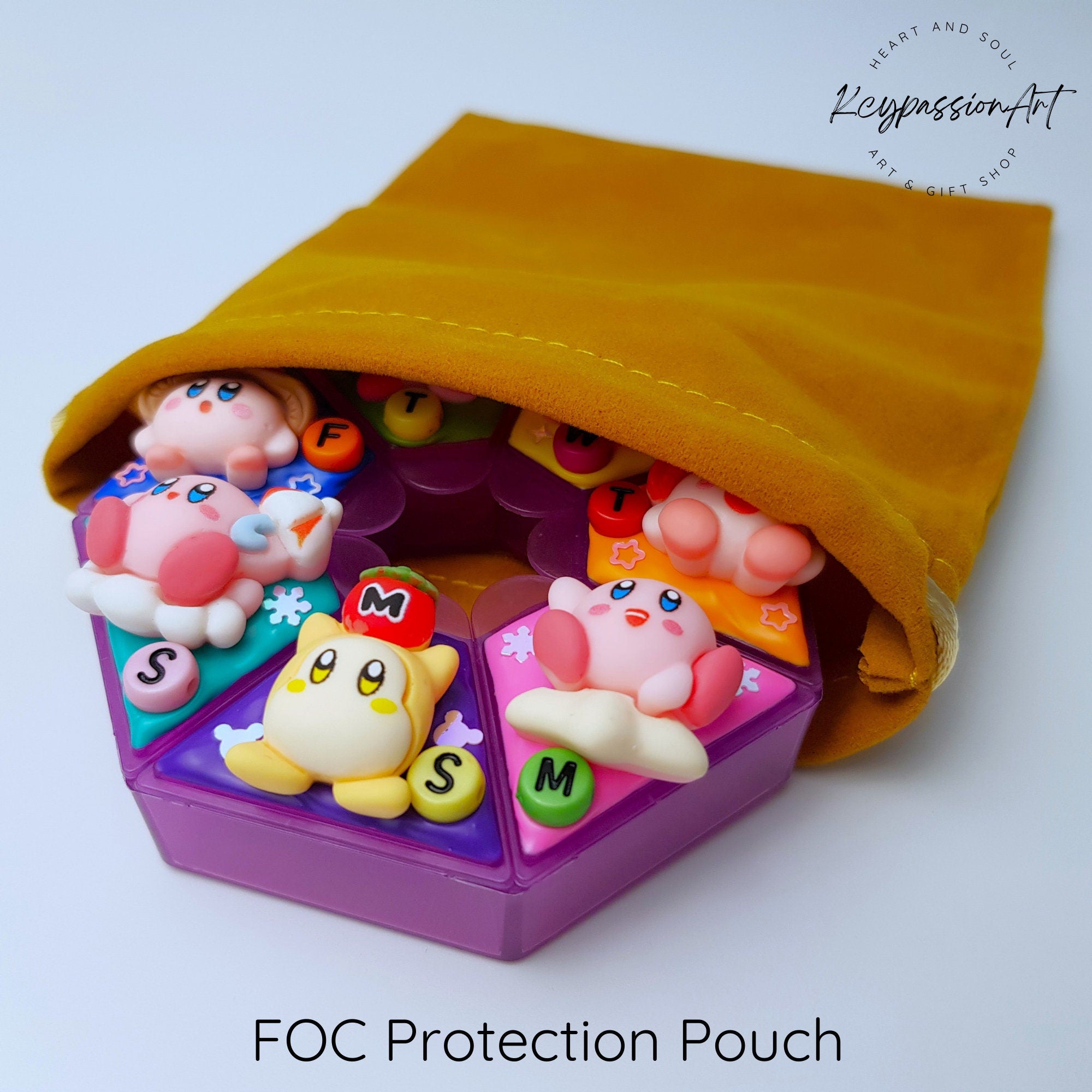 My Pink Round Hero - Heptagon Pill Box