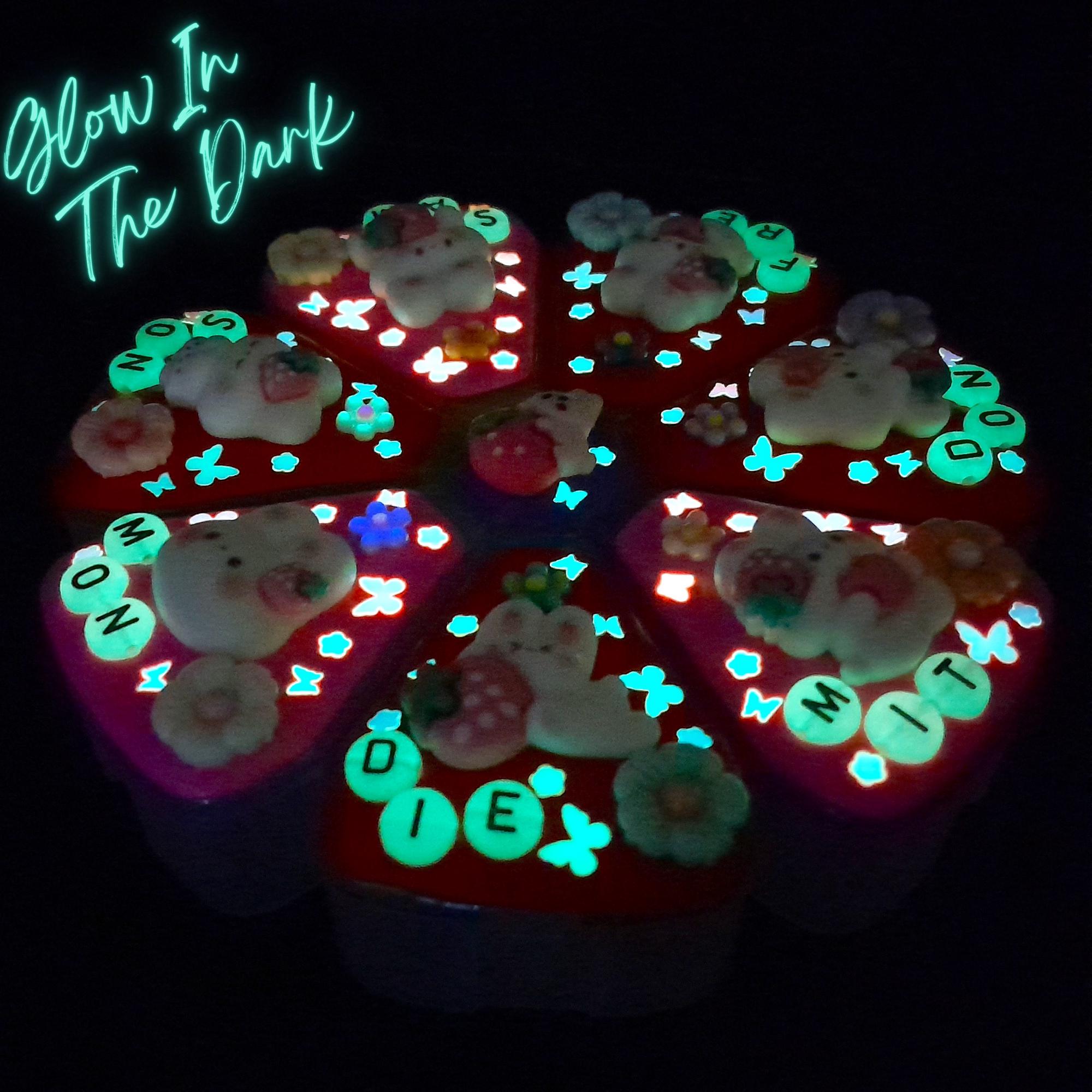 Luminous Bunny Berries - XL Pill Box