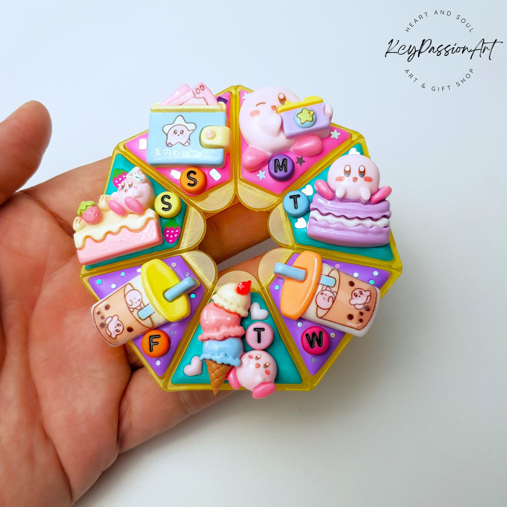Kirby Daily Fun - Heptagon Pill Box